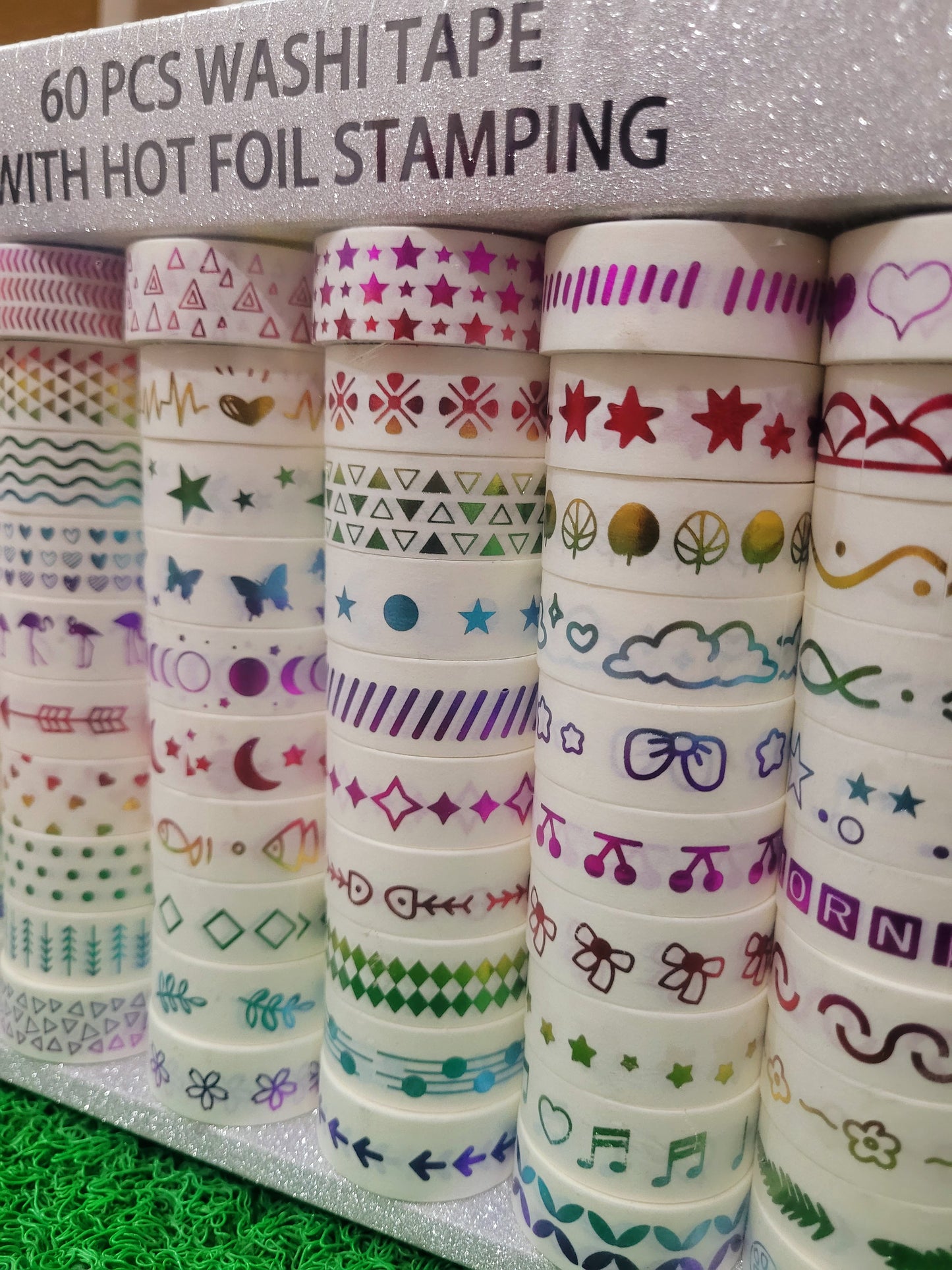 Washi Tape With Hot Foil Stamping