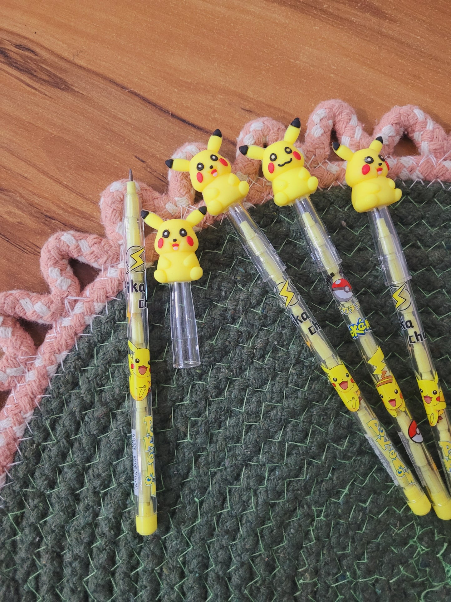 Pack of 4 Pikachu Bullet Pencils