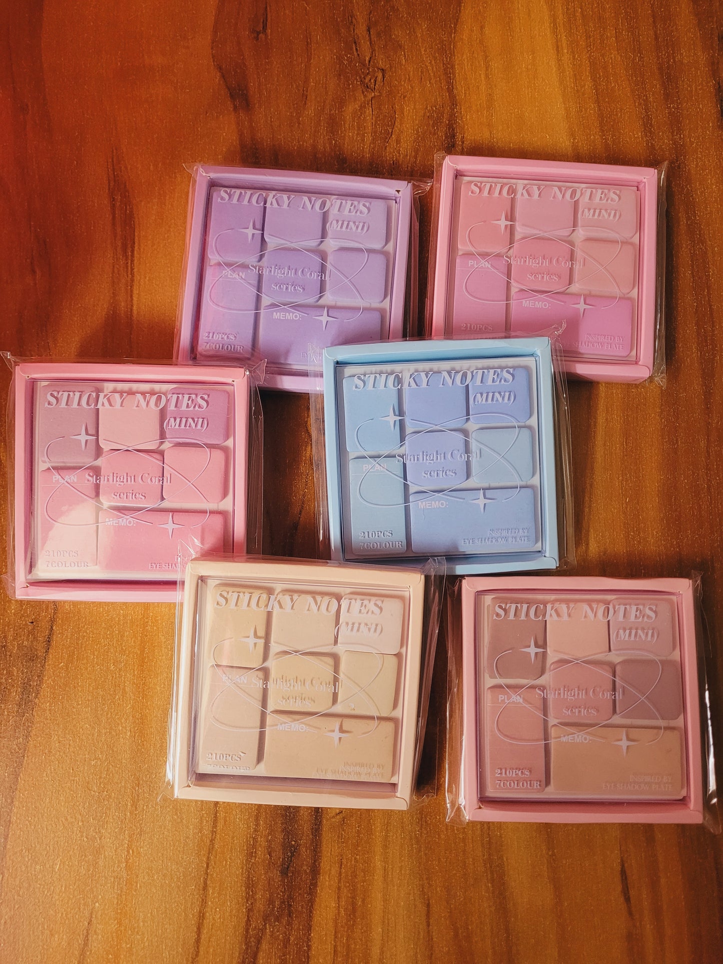 Mini Sticky Notes (Eye shadow palette theme)