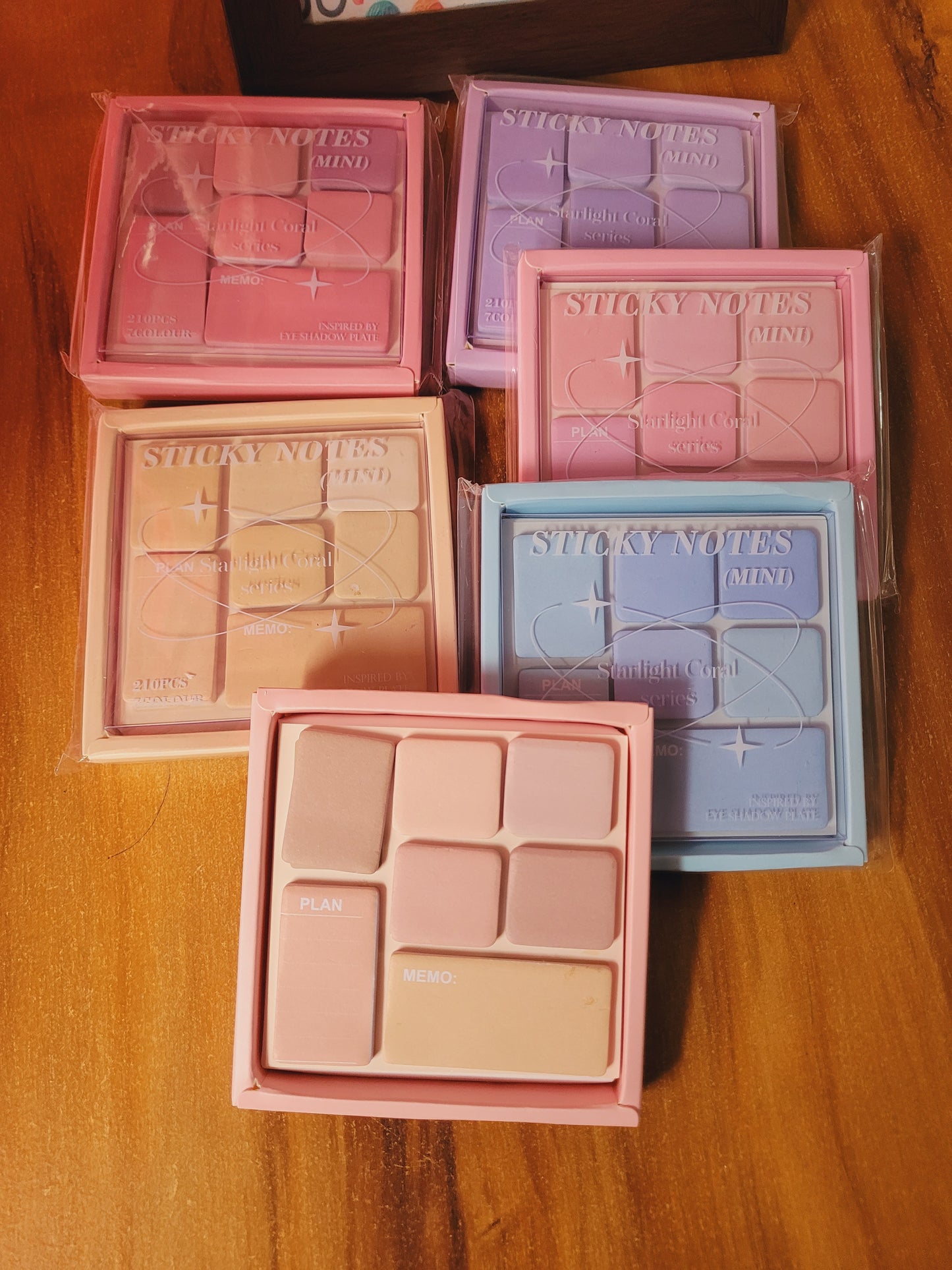 Mini Sticky Notes (Eye shadow palette theme)