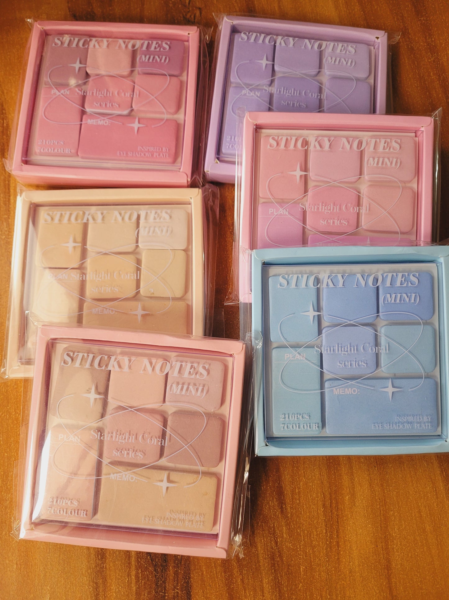 Mini Sticky Notes (Eye shadow palette theme)