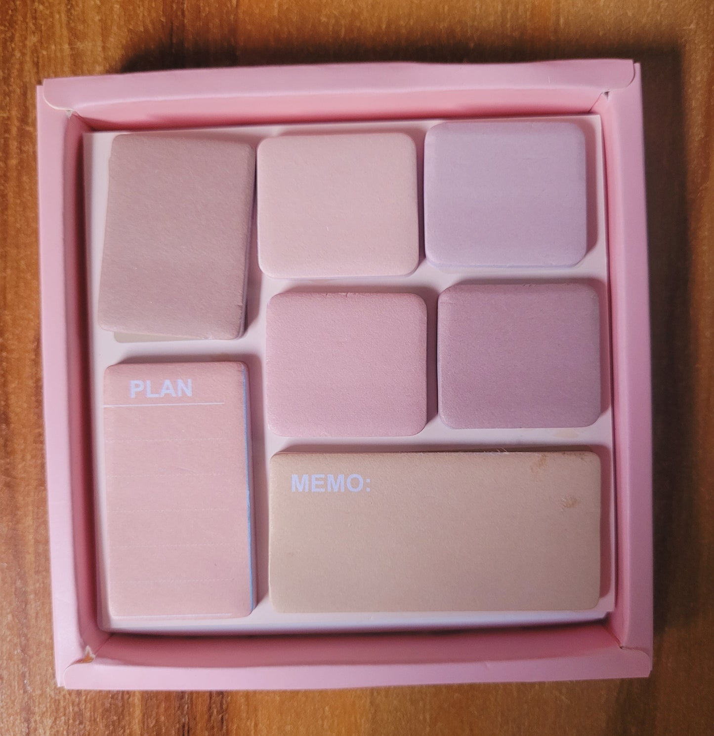 Mini Sticky Notes (Eye shadow palette theme)