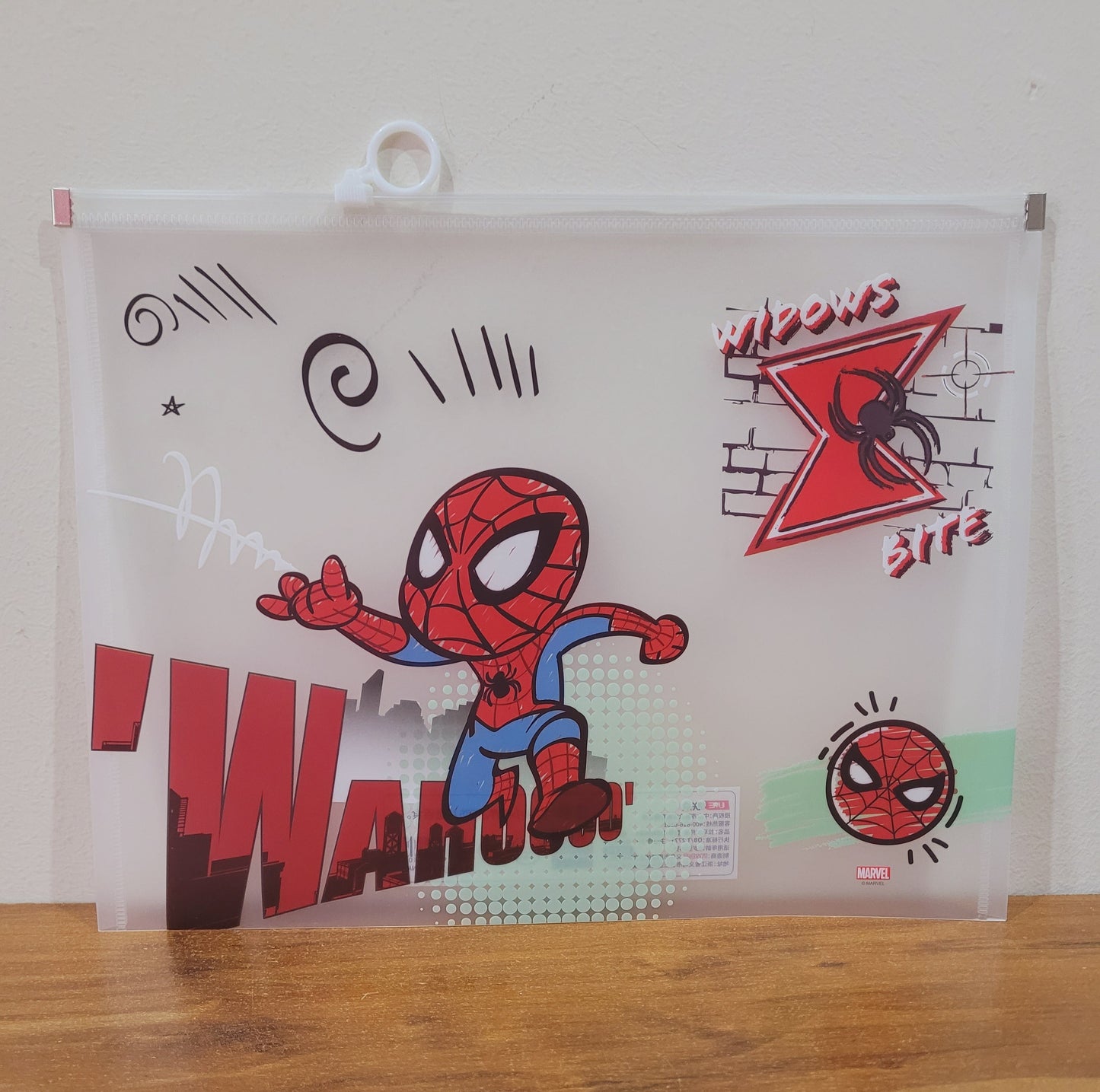 Avengers Ziplock Folder
