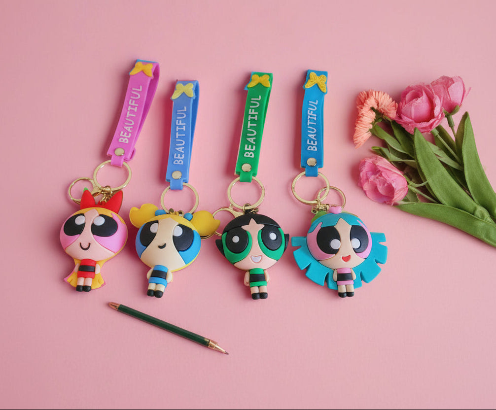 Powerpuff Girls Keychain