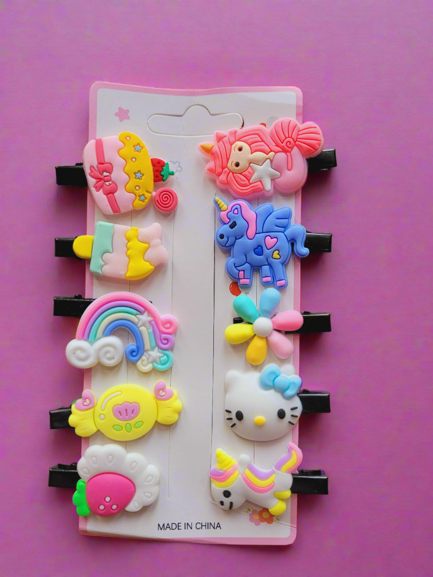 Beautiful 10 Pcs Clip Card For Kids