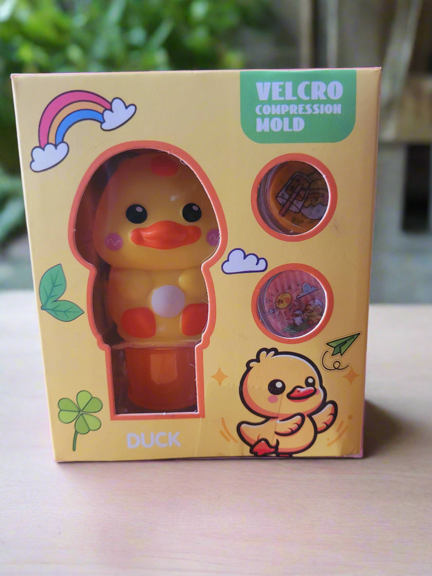 Velcro Compression Mold Toy With Stamp And Stickers