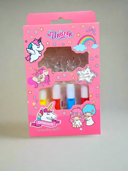 DIY Glue Painting For Kids