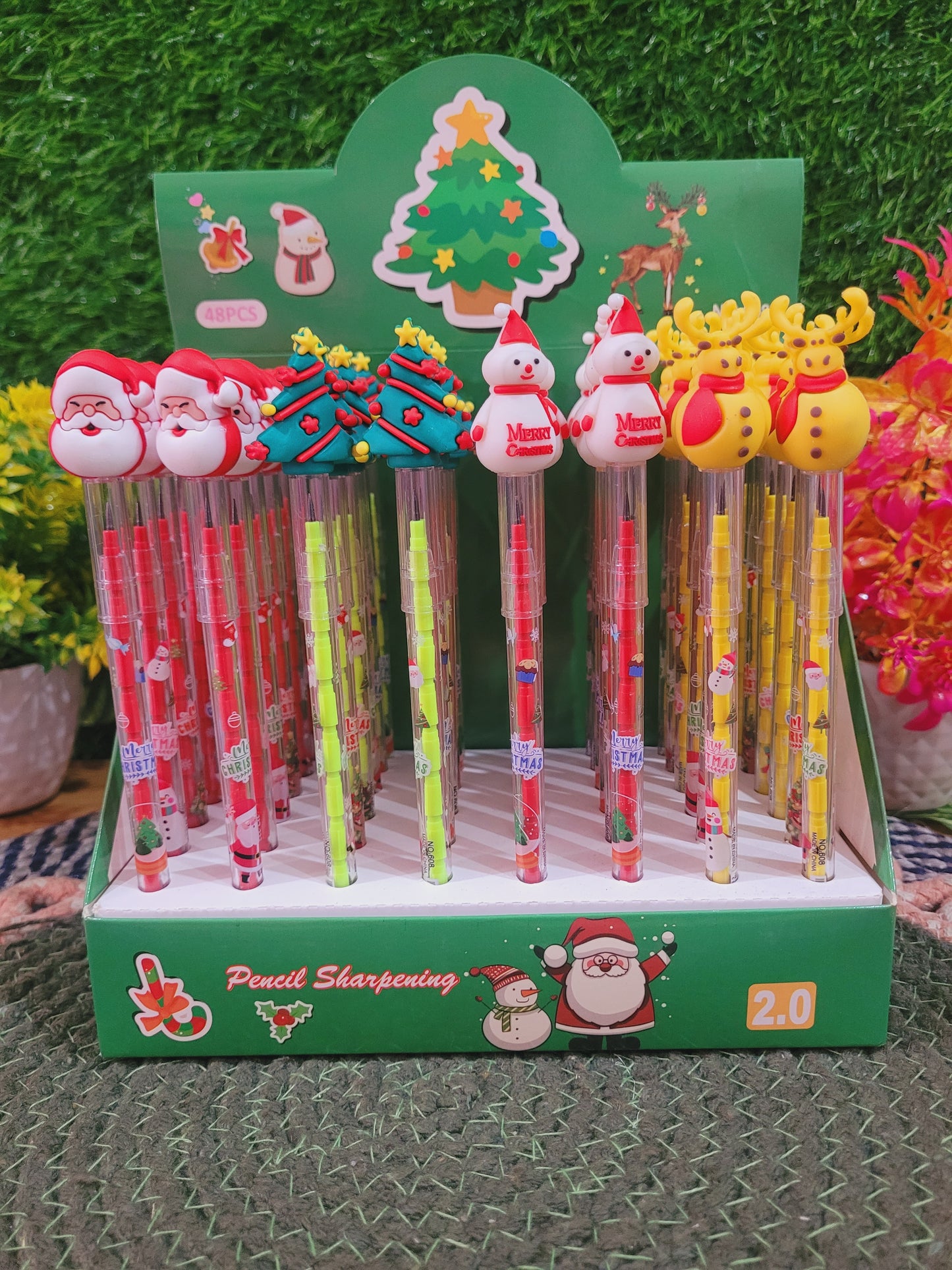 Christmas Themed Bullet Pencils
