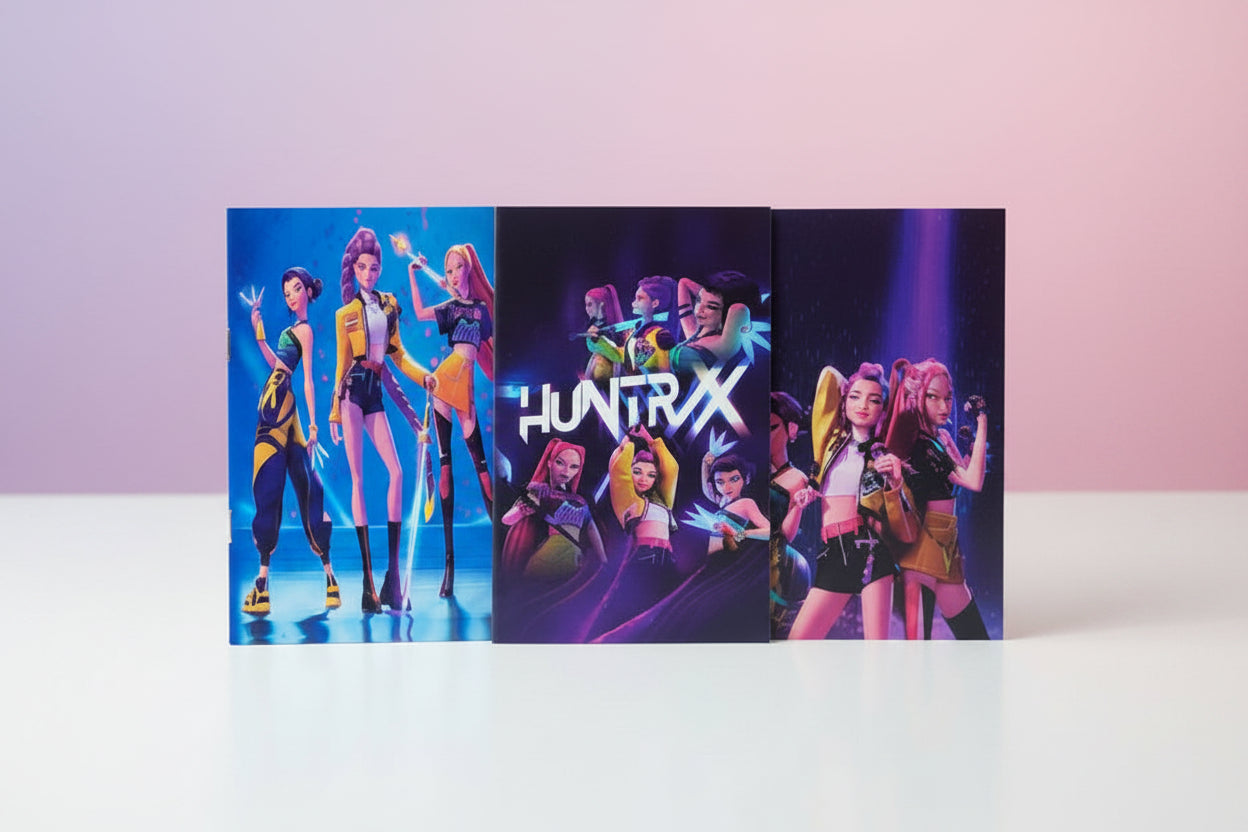 K-POP Demon Hunters Slim Notebook