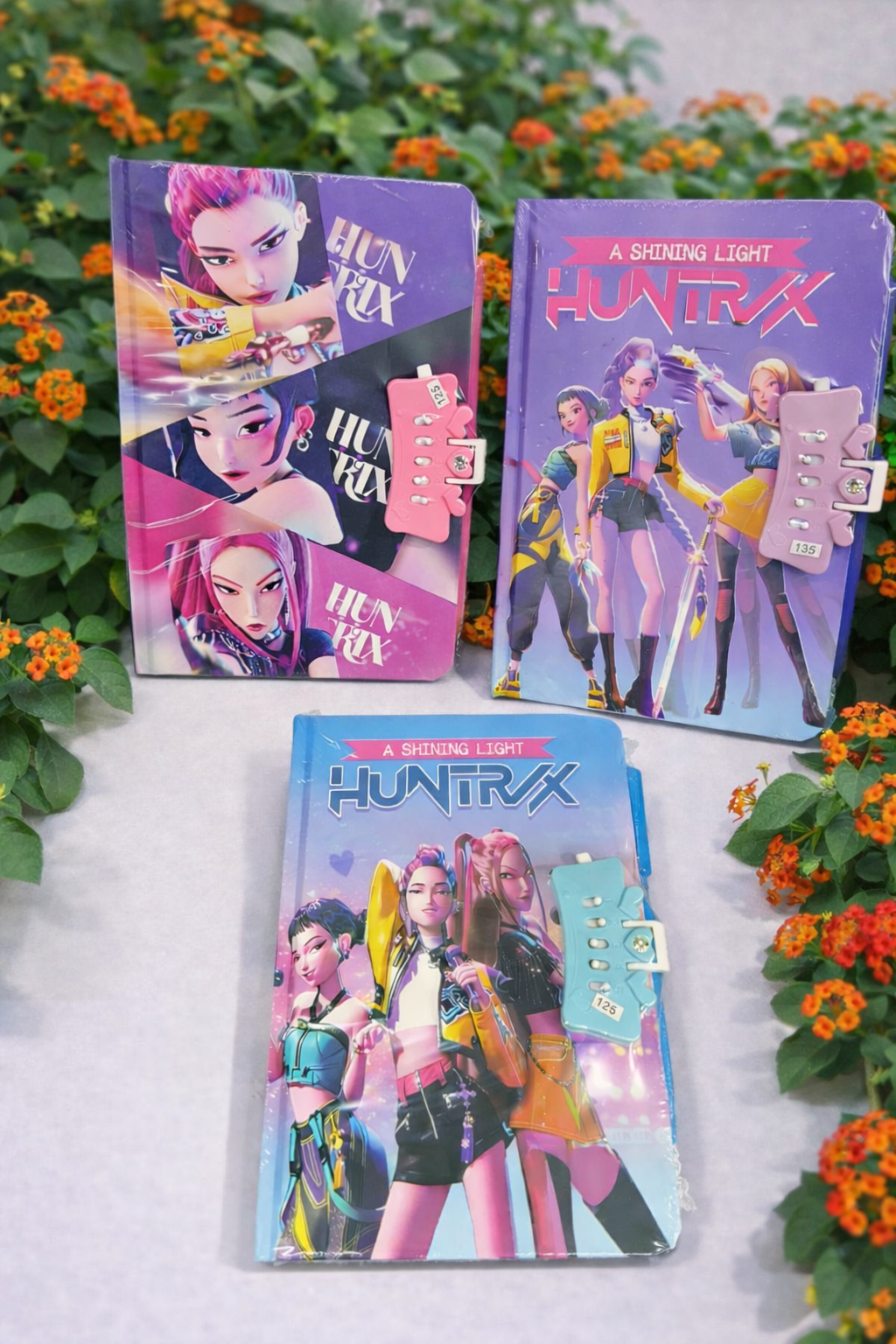 K-POP Demon Hunters Password Lock Diary