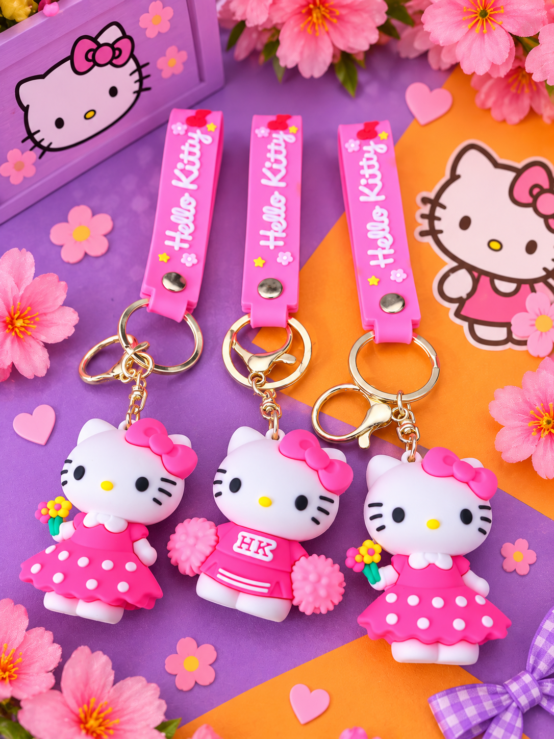 Hello Kitty Keychain