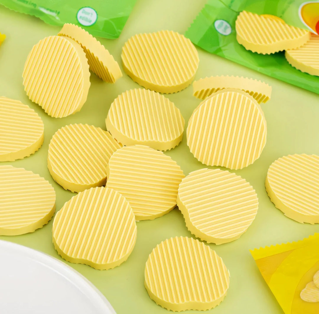 Potato Chips Eraser-1 Pack