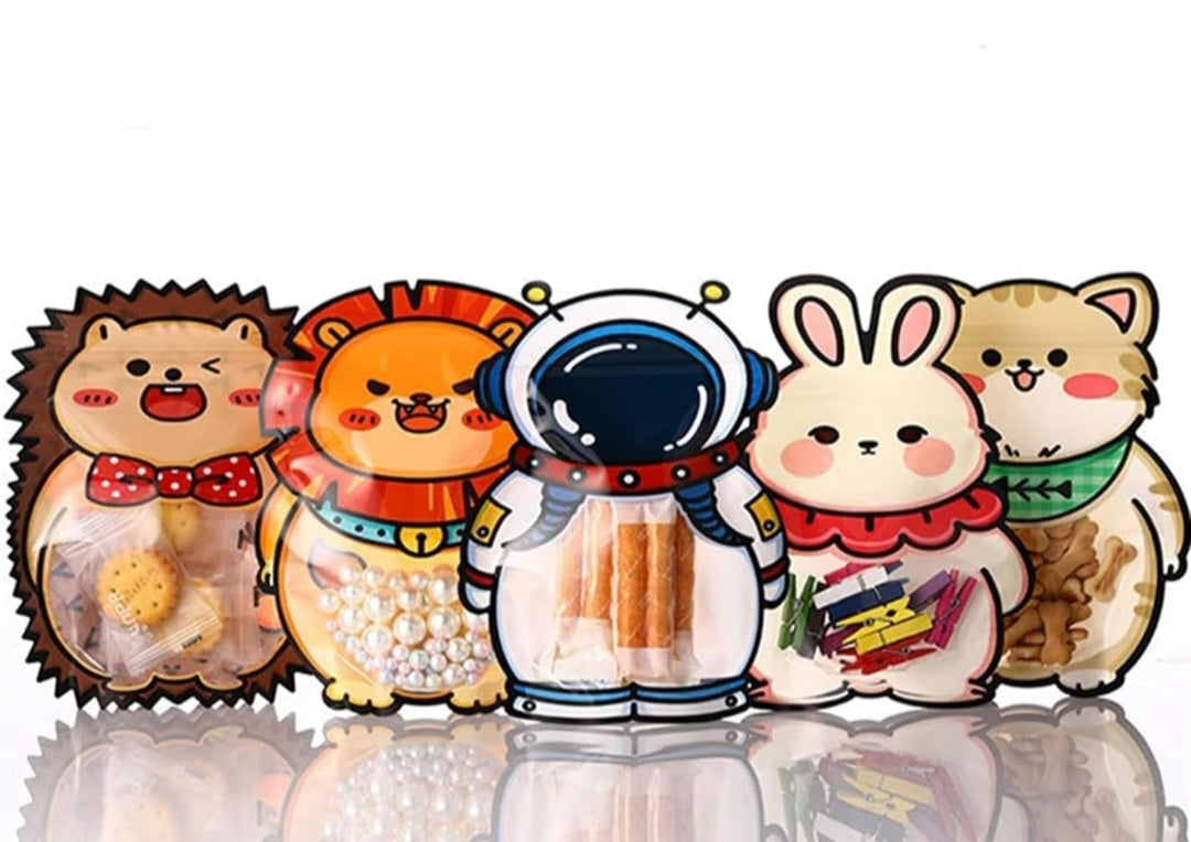 Animal Candy Pouch-6 Pcs