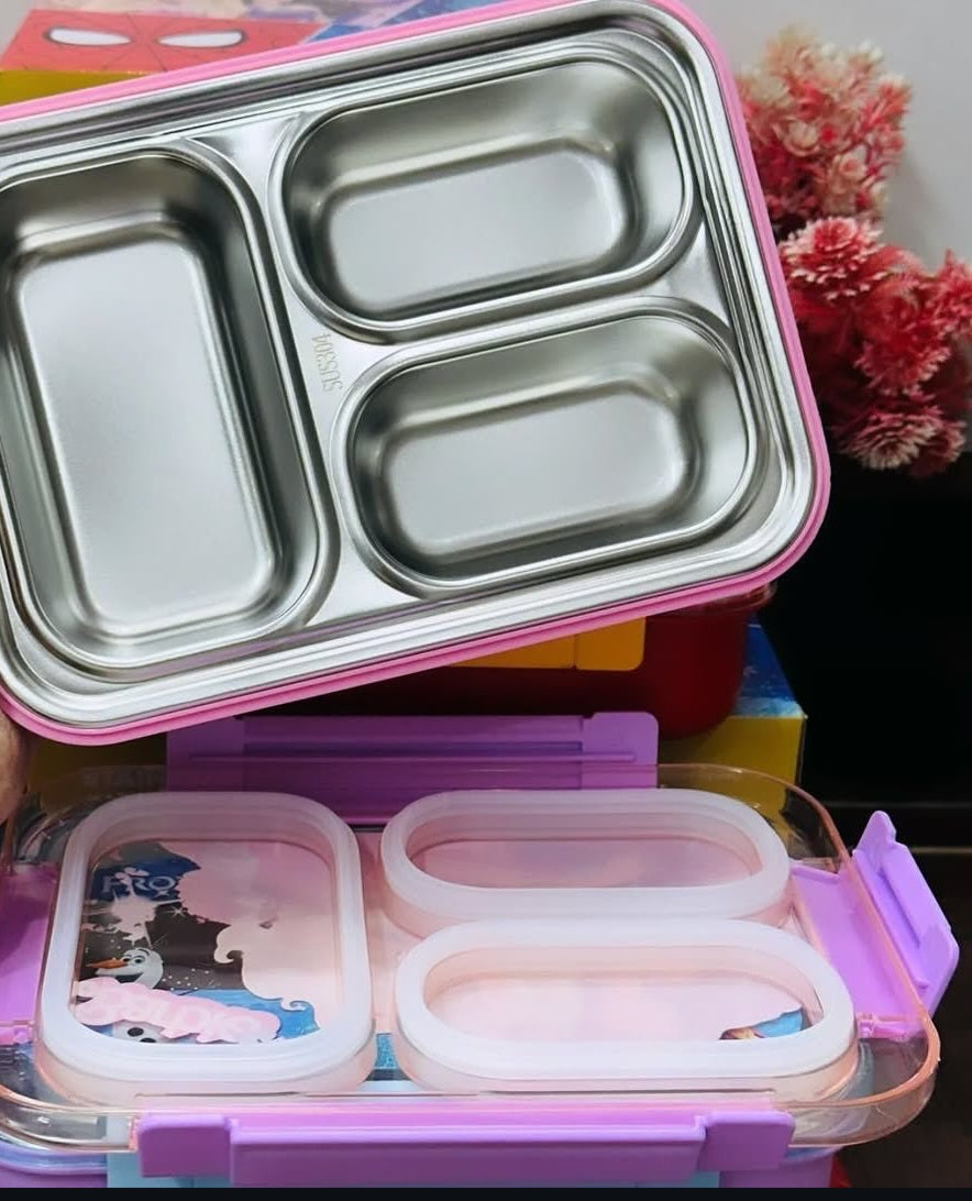 Disney Character Stainless Steel Lunch Box