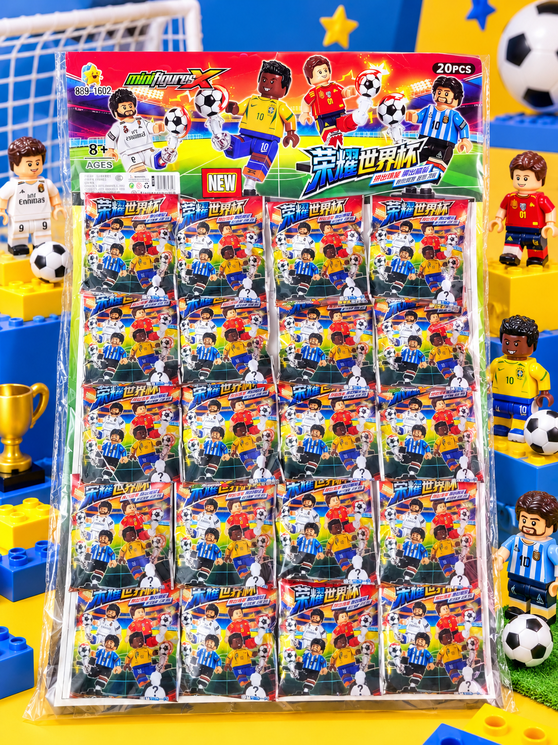 Mini Football Player Block Figure-1 pc