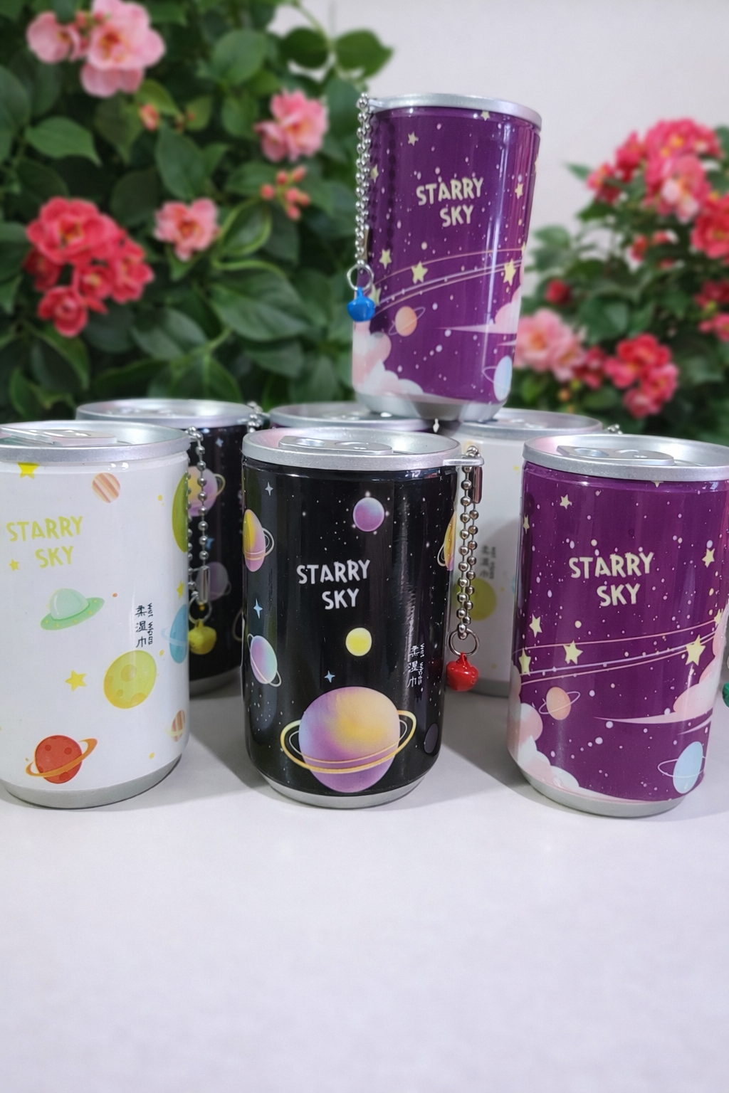 Space Theme Wet Wipes Can