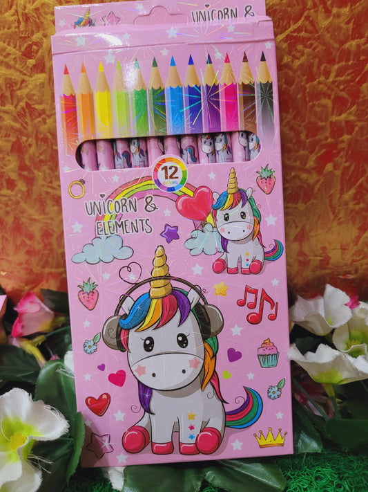 Unicorn Pencil Colors