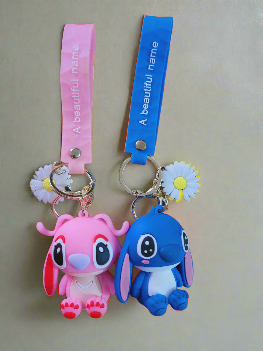 Beautiful Stitch keychain