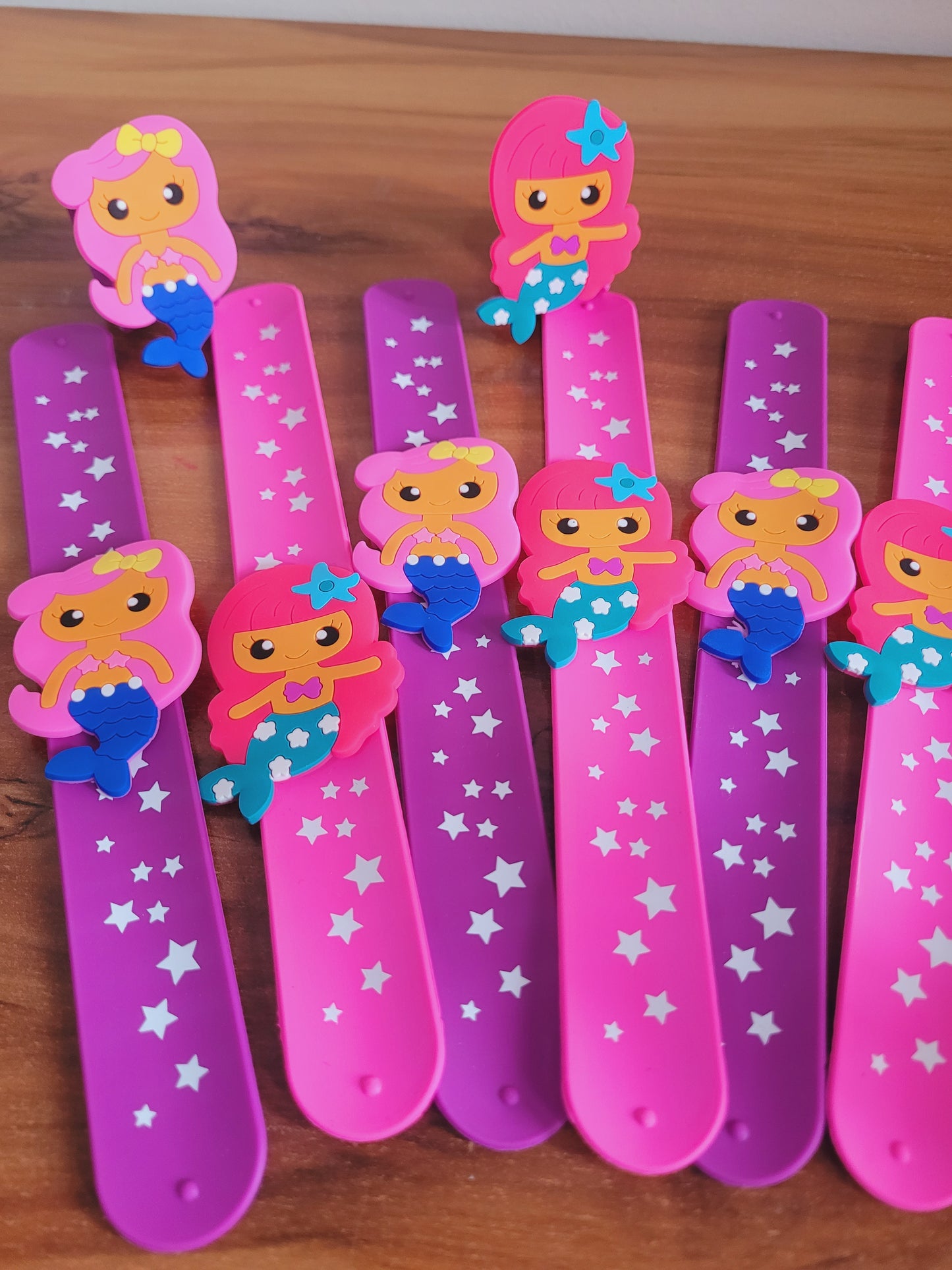 Mermaid Slap/Snap Bands