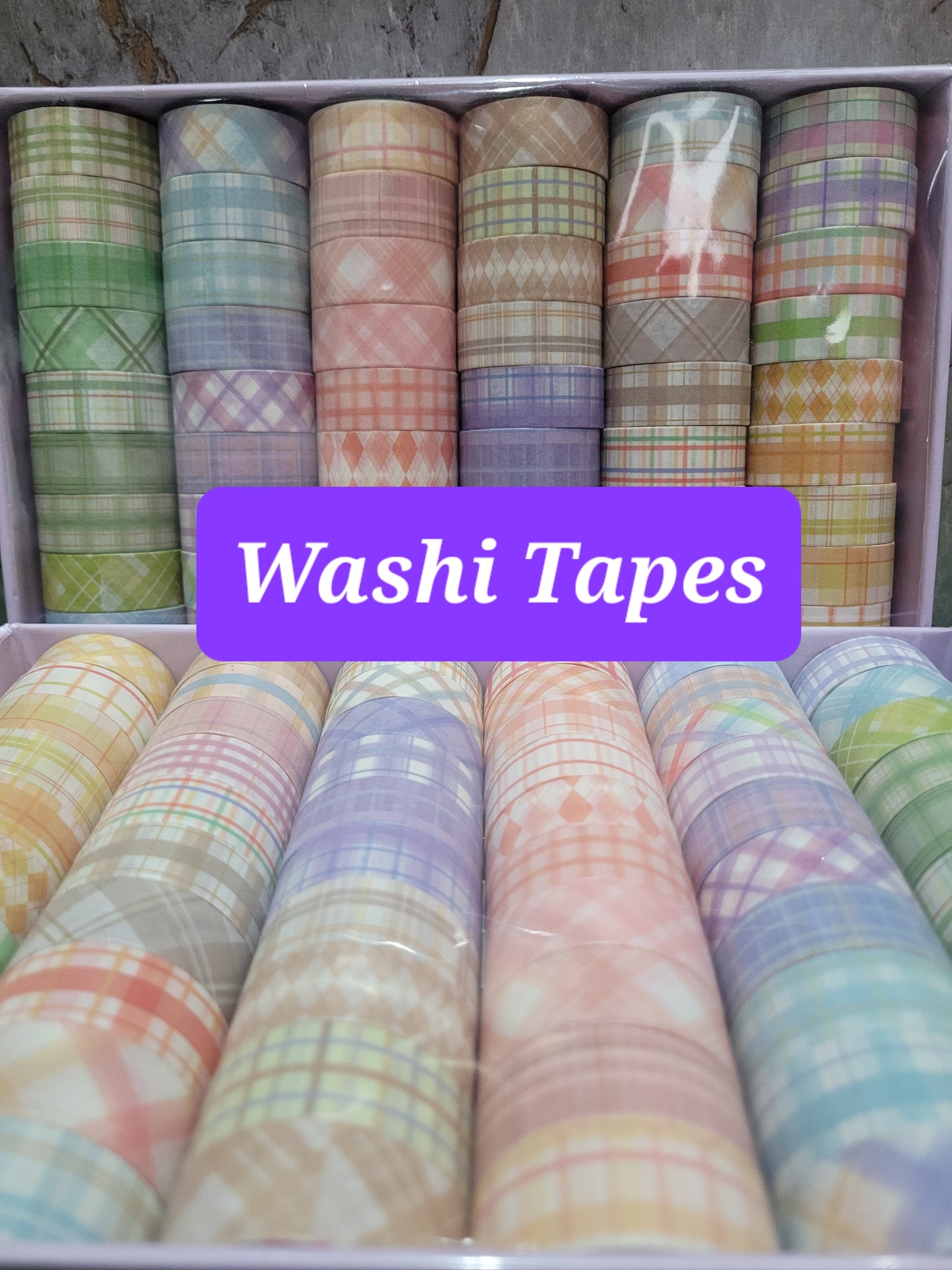 Pack of 6 Washi Tapes