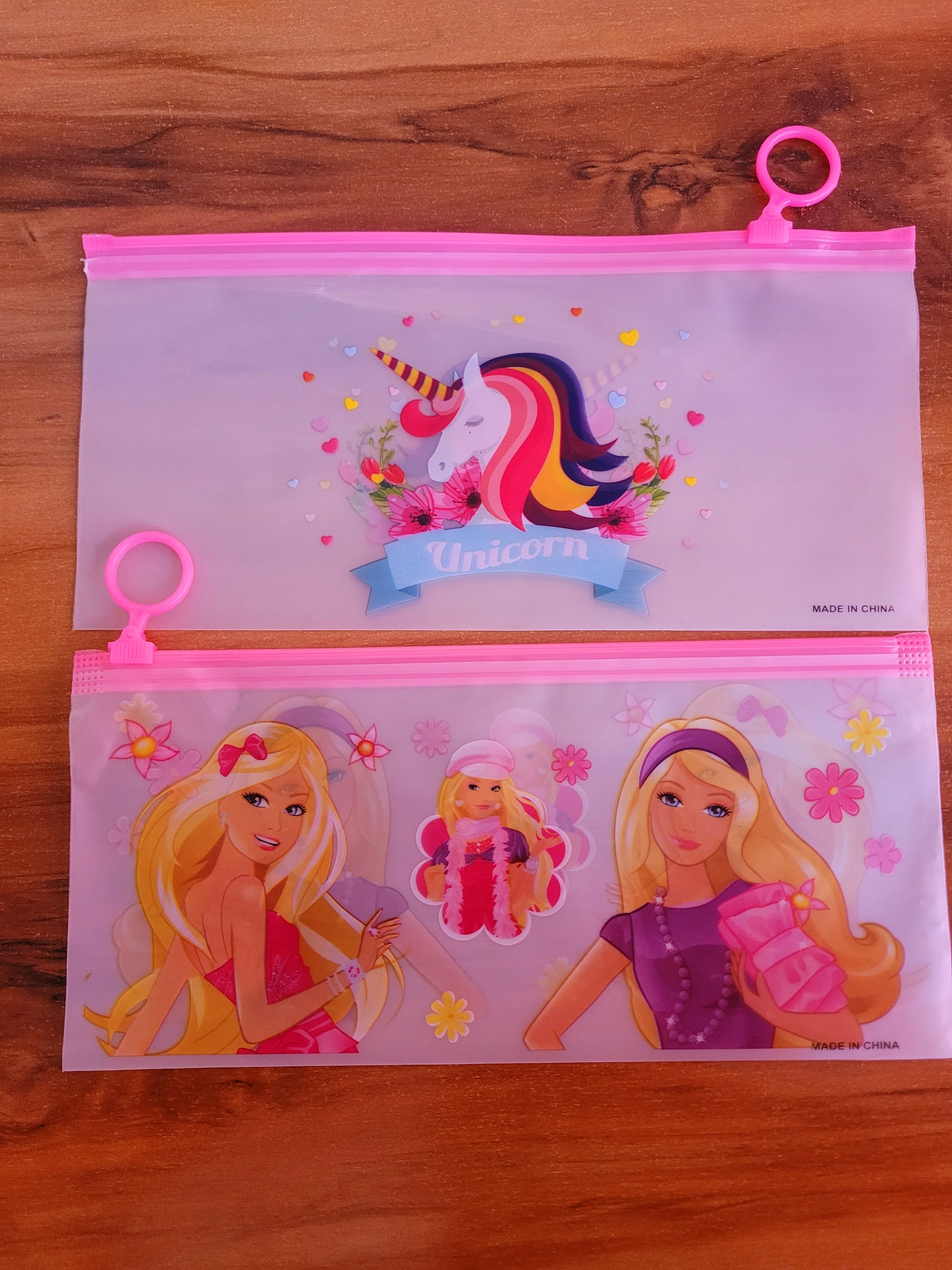 Transparent Pouches For Kids-Pack of 3