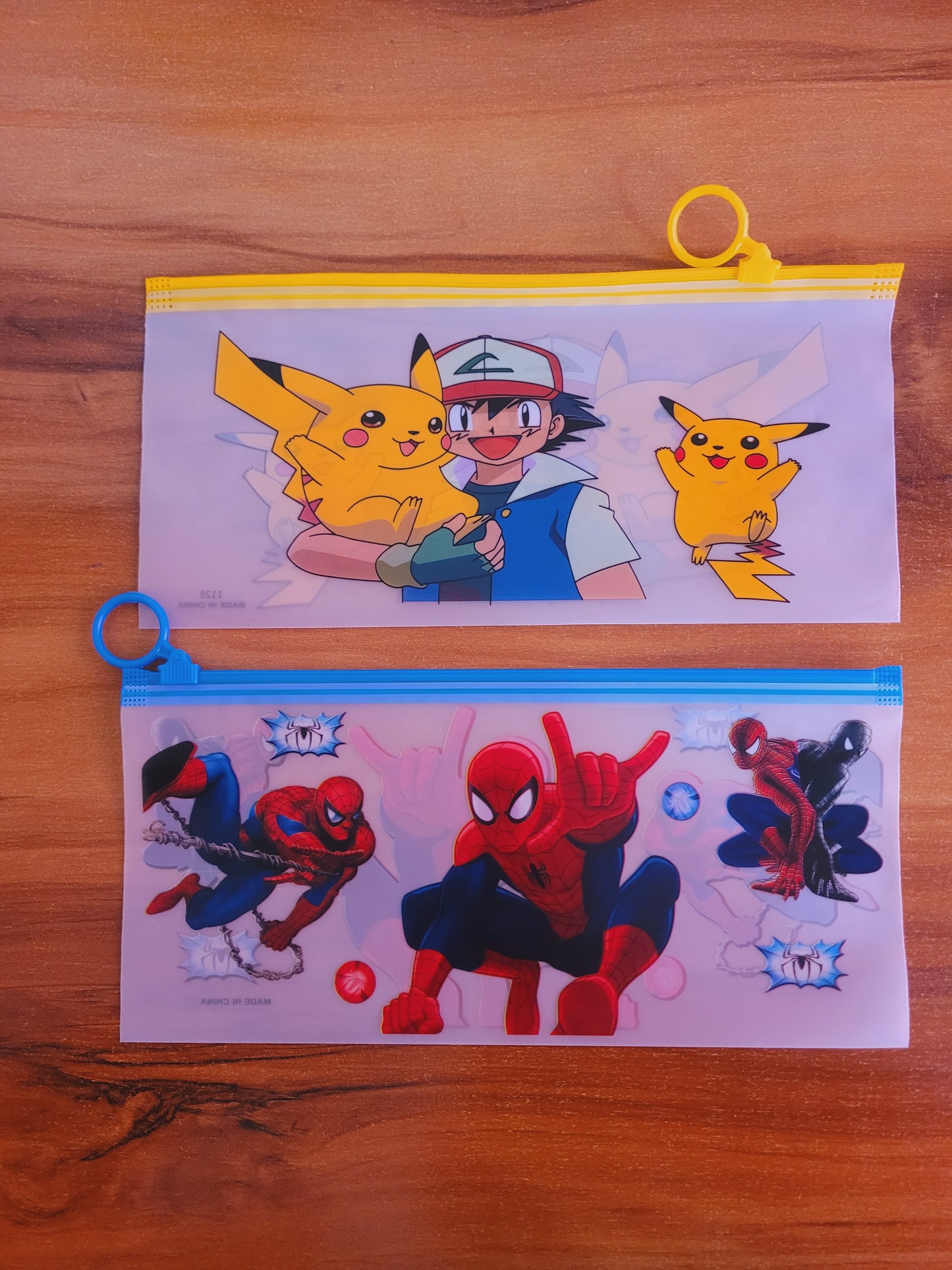 Transparent Pouches For Kids-Pack of 3