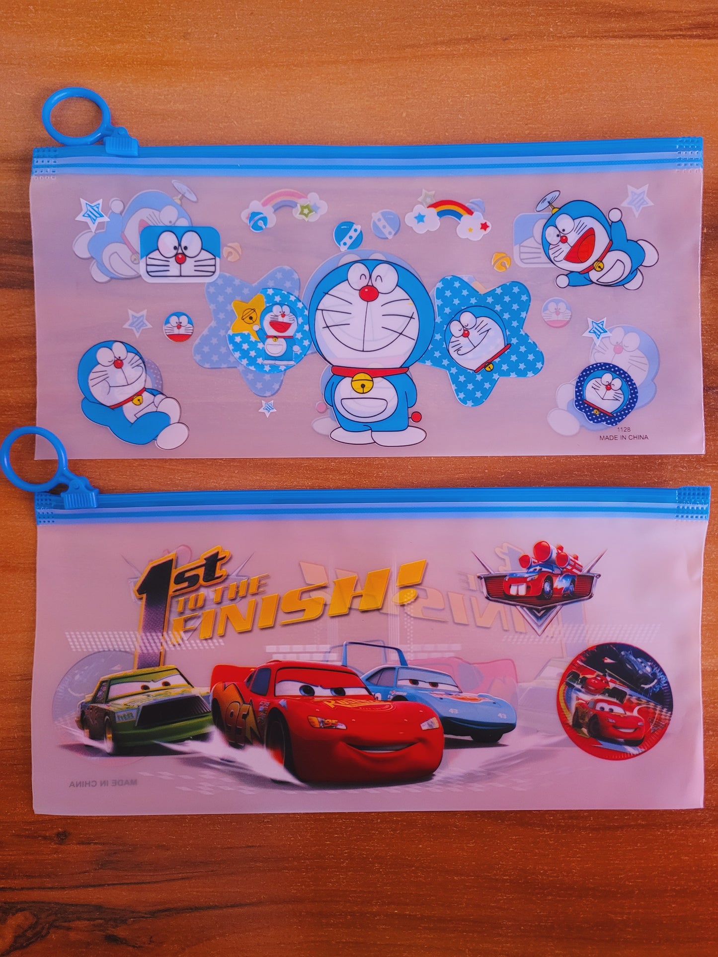 Transparent Pouches For Kids-Pack of 3