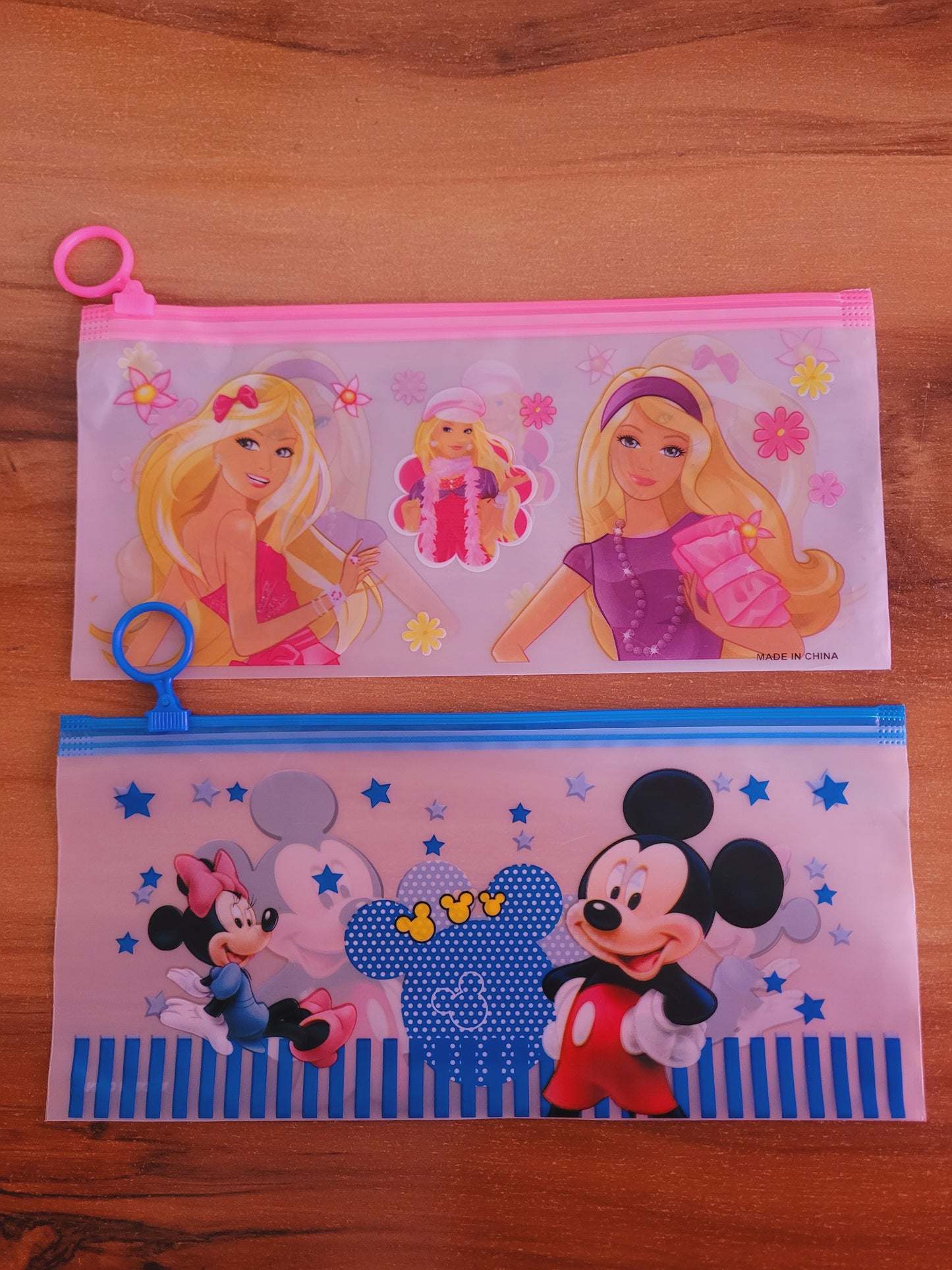 Transparent Pouches For Kids-Pack of 3