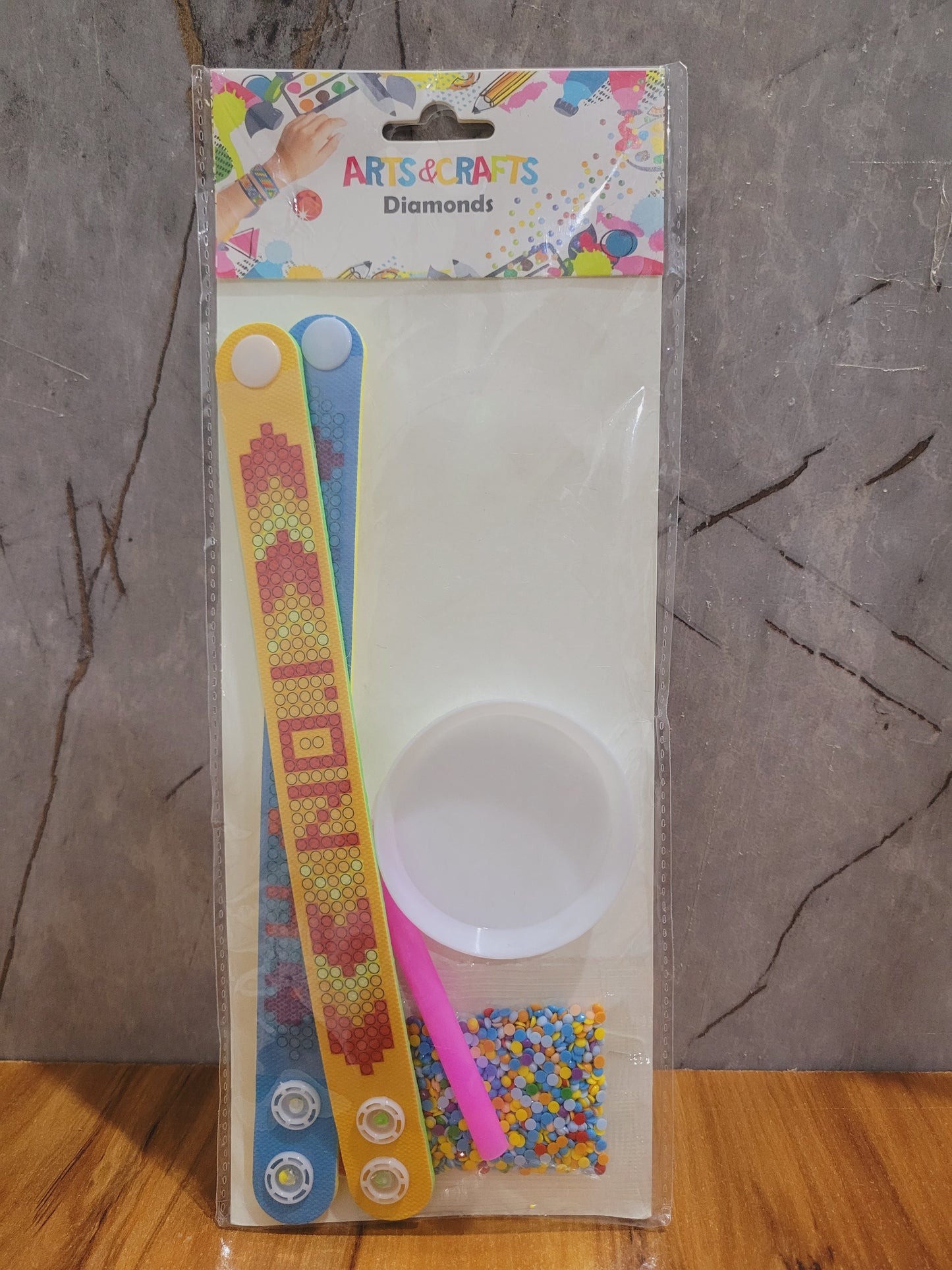DIY Diamond Drawing Bracelet For Kids
