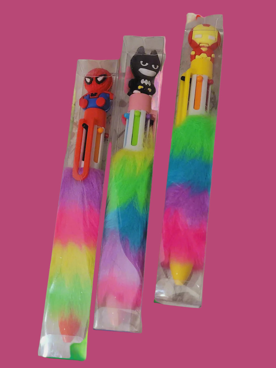 Superhero 6in1 Fur Pen