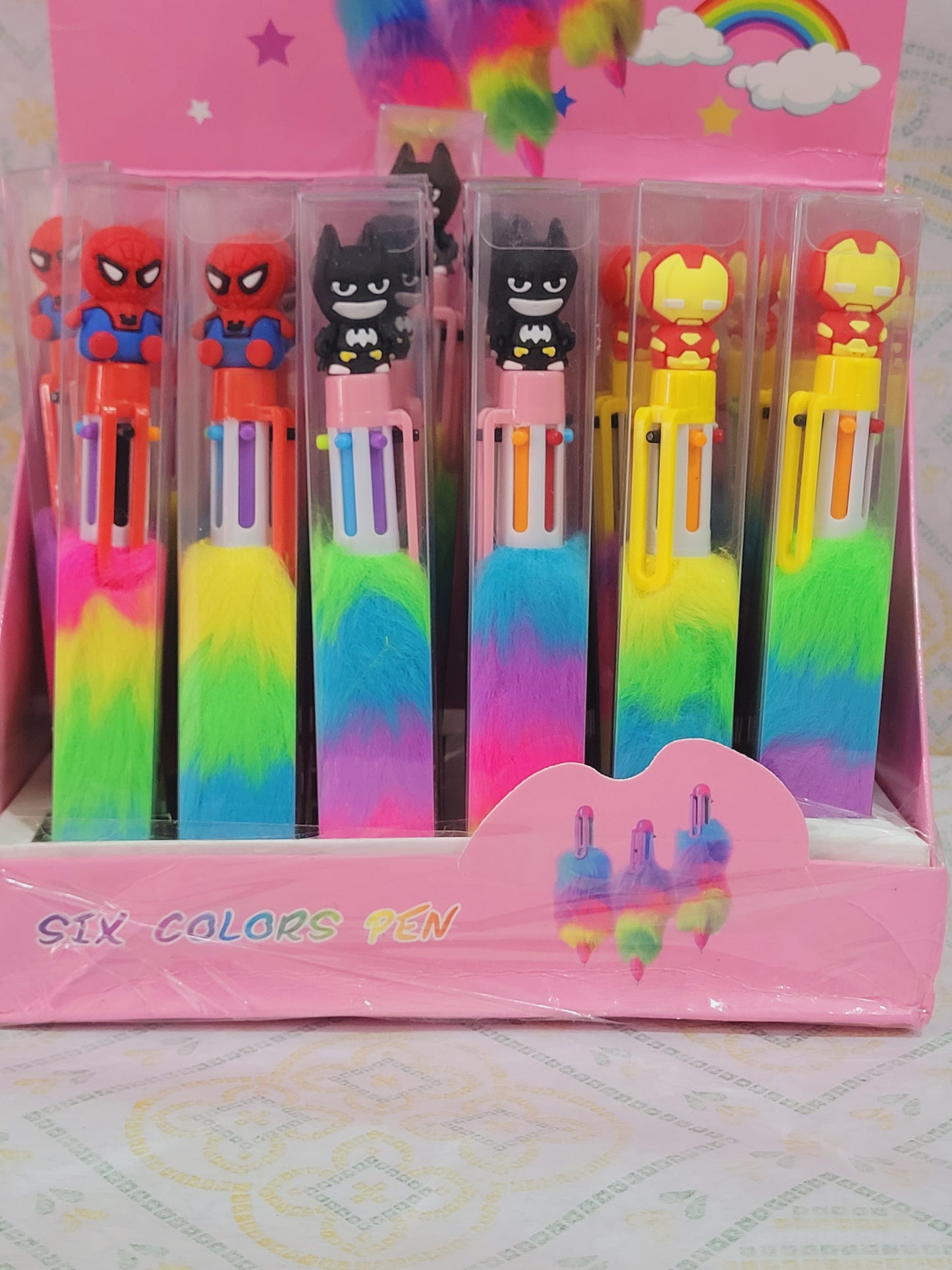 Superhero 6in1 Fur Pen