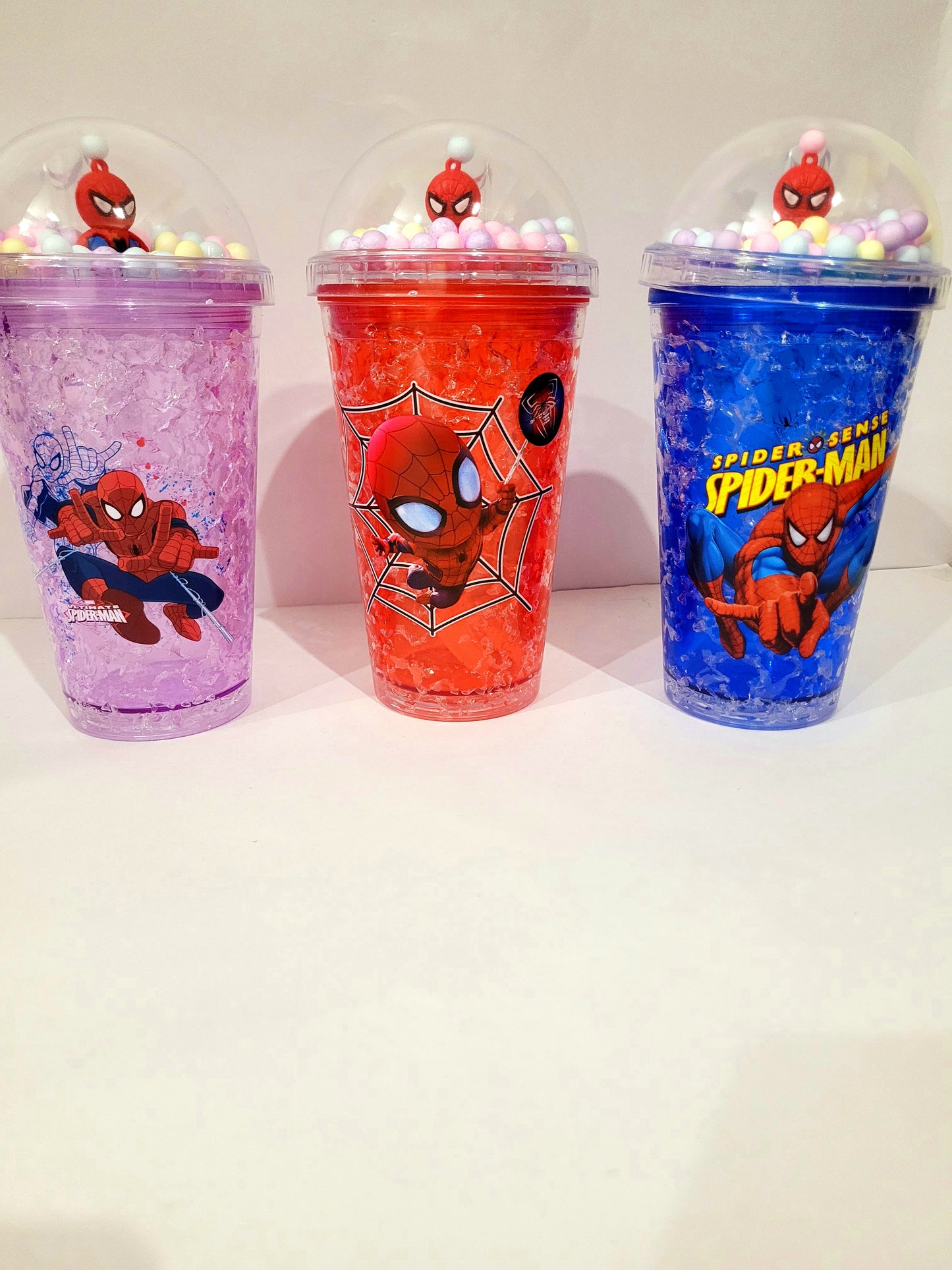 Spiderman Glass Sipper