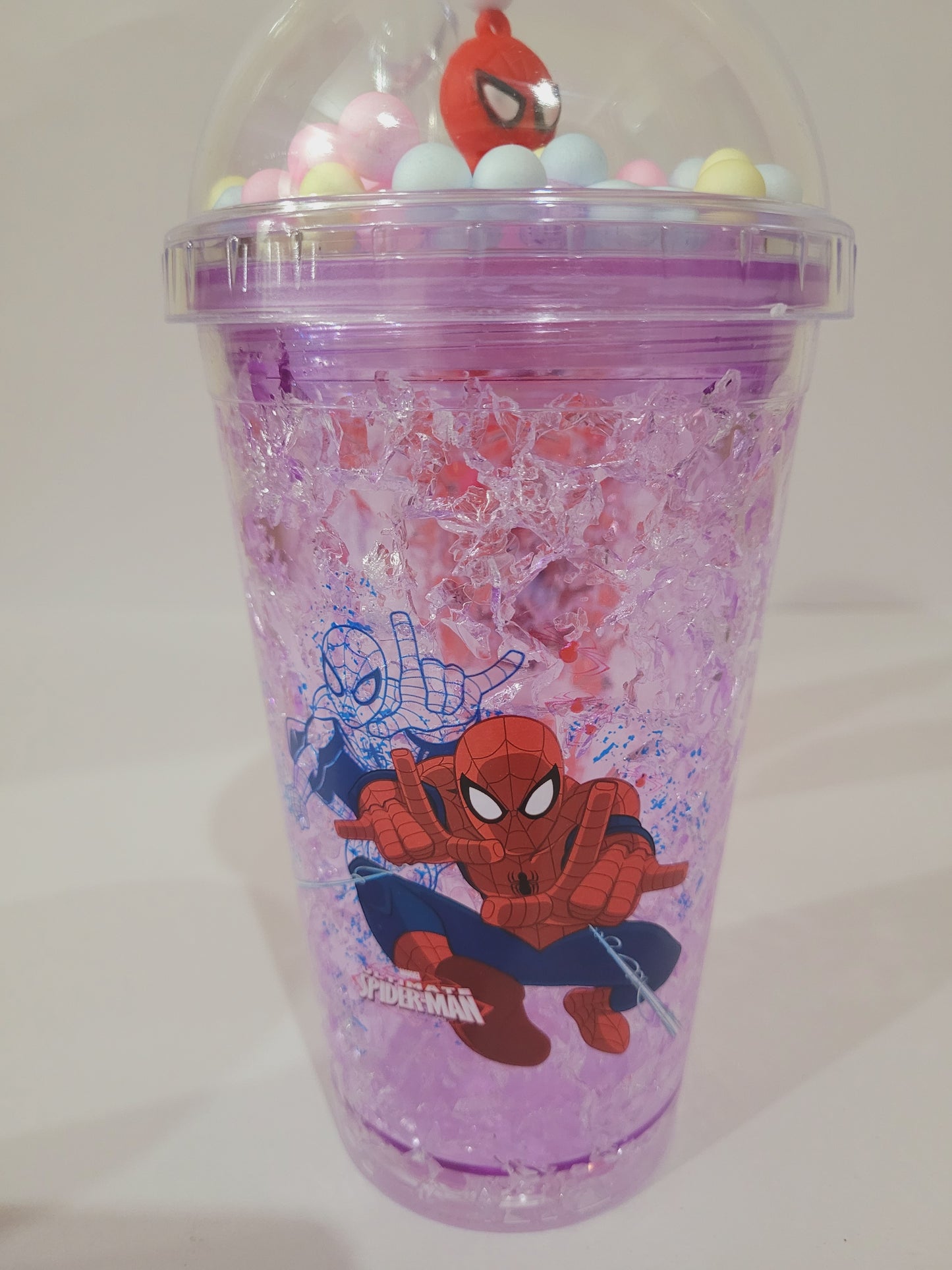 Spiderman Glass Sipper