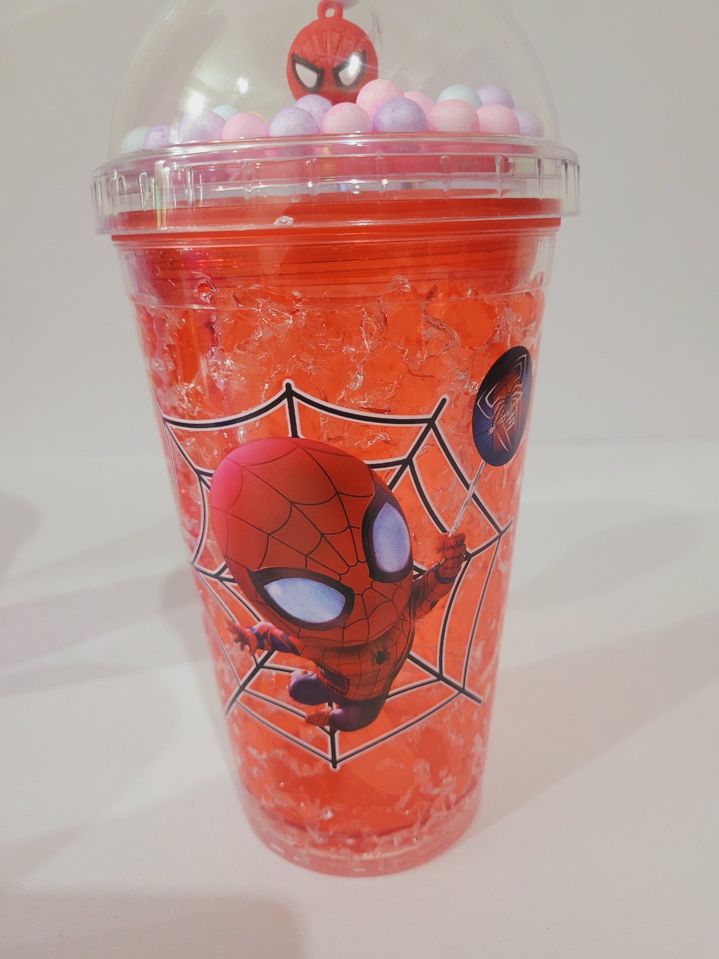 Spiderman Glass Sipper