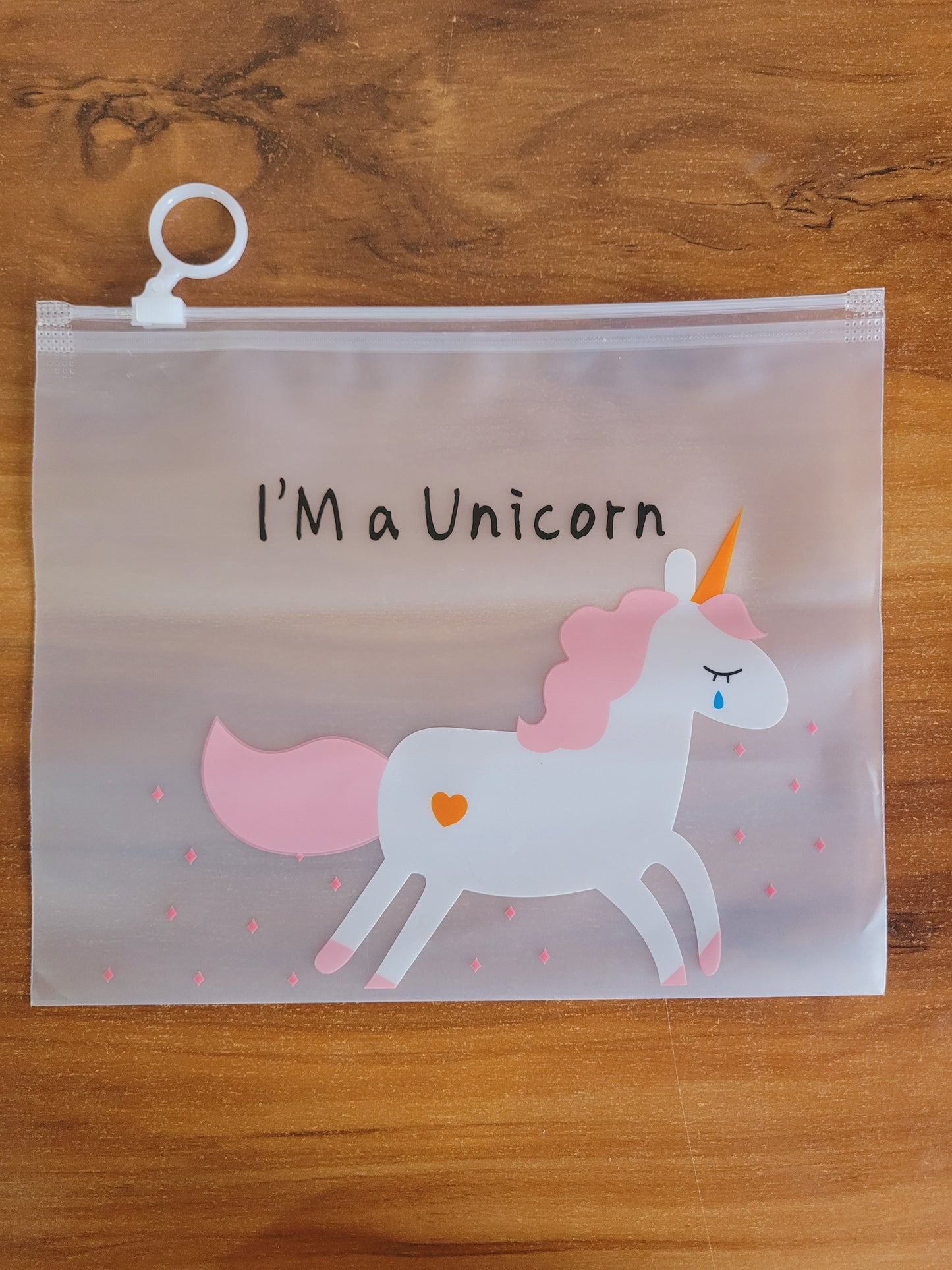 Unicorn Transparent Pouch