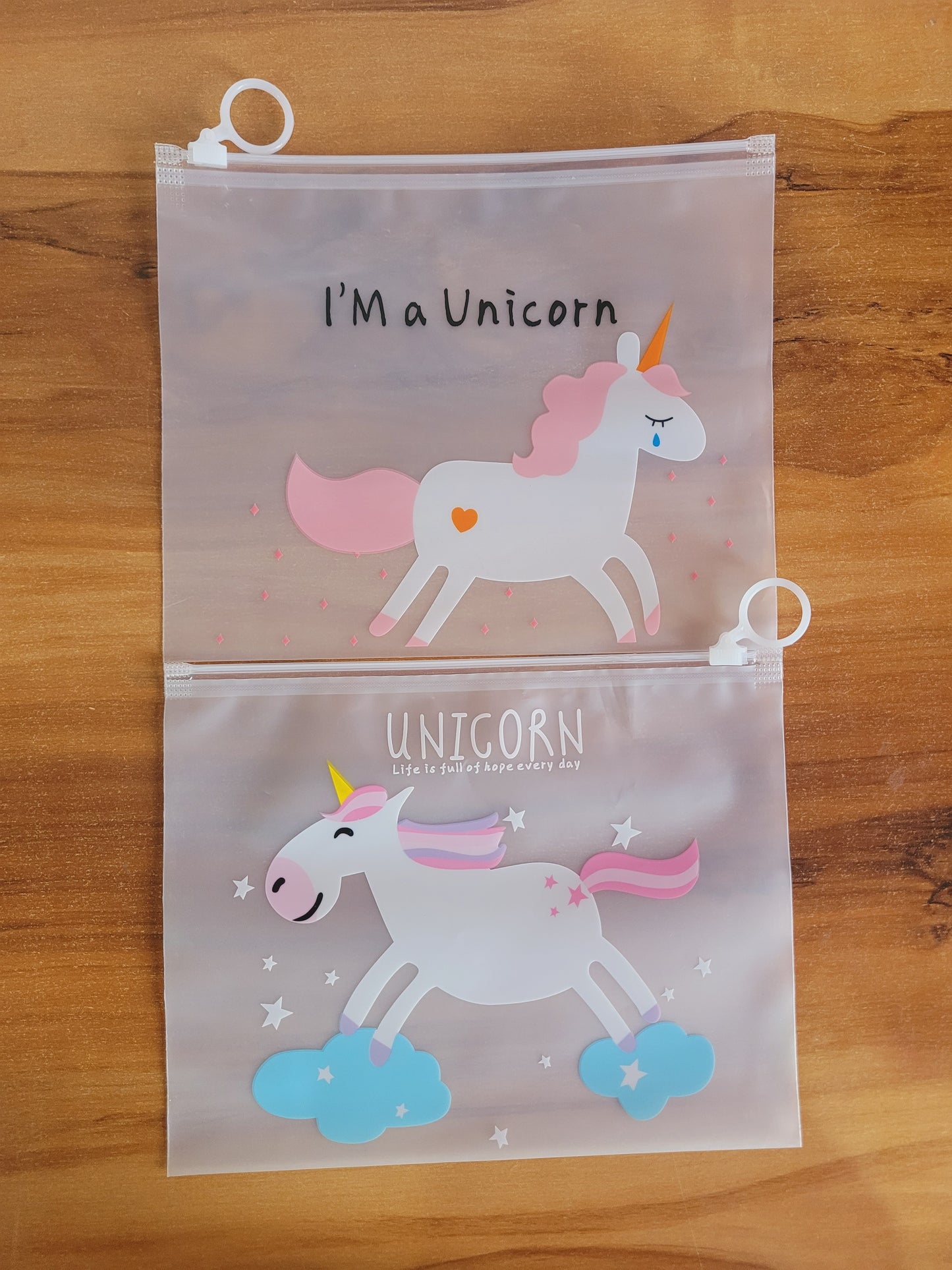 Unicorn Transparent Pouch