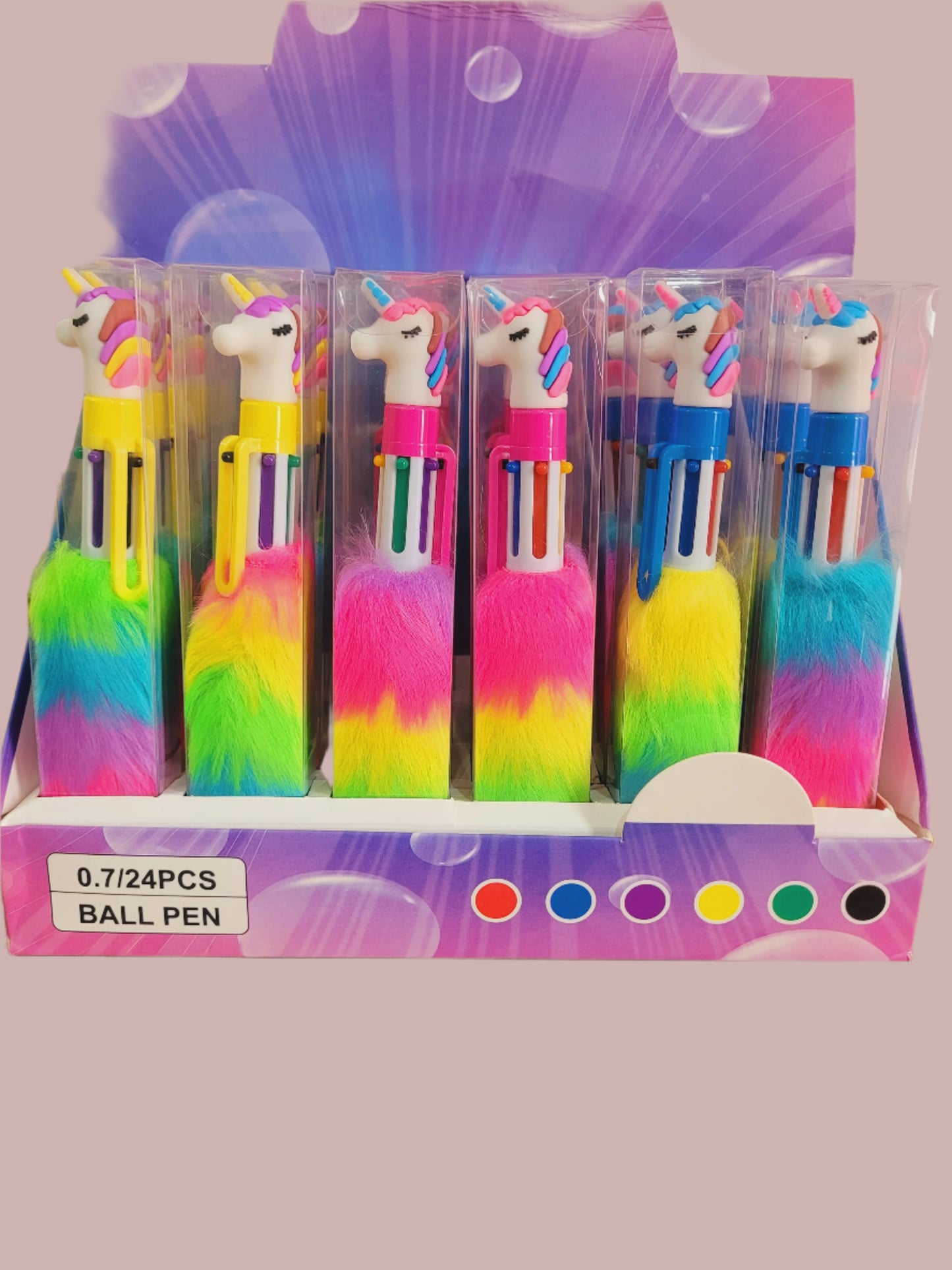 Unicorn 6in1 Fur Pen