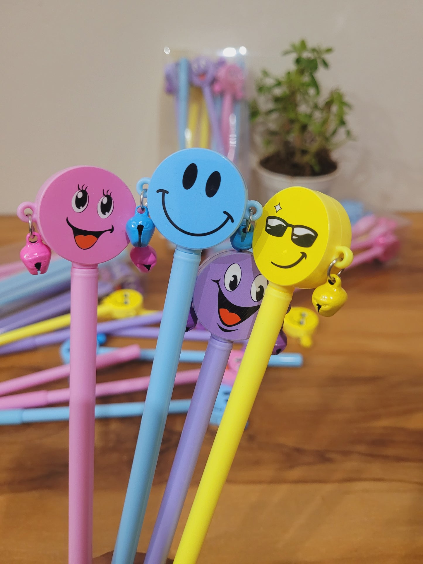 Emoji Gel Pen-Pack of 4