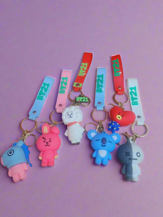 BT21 Keychain