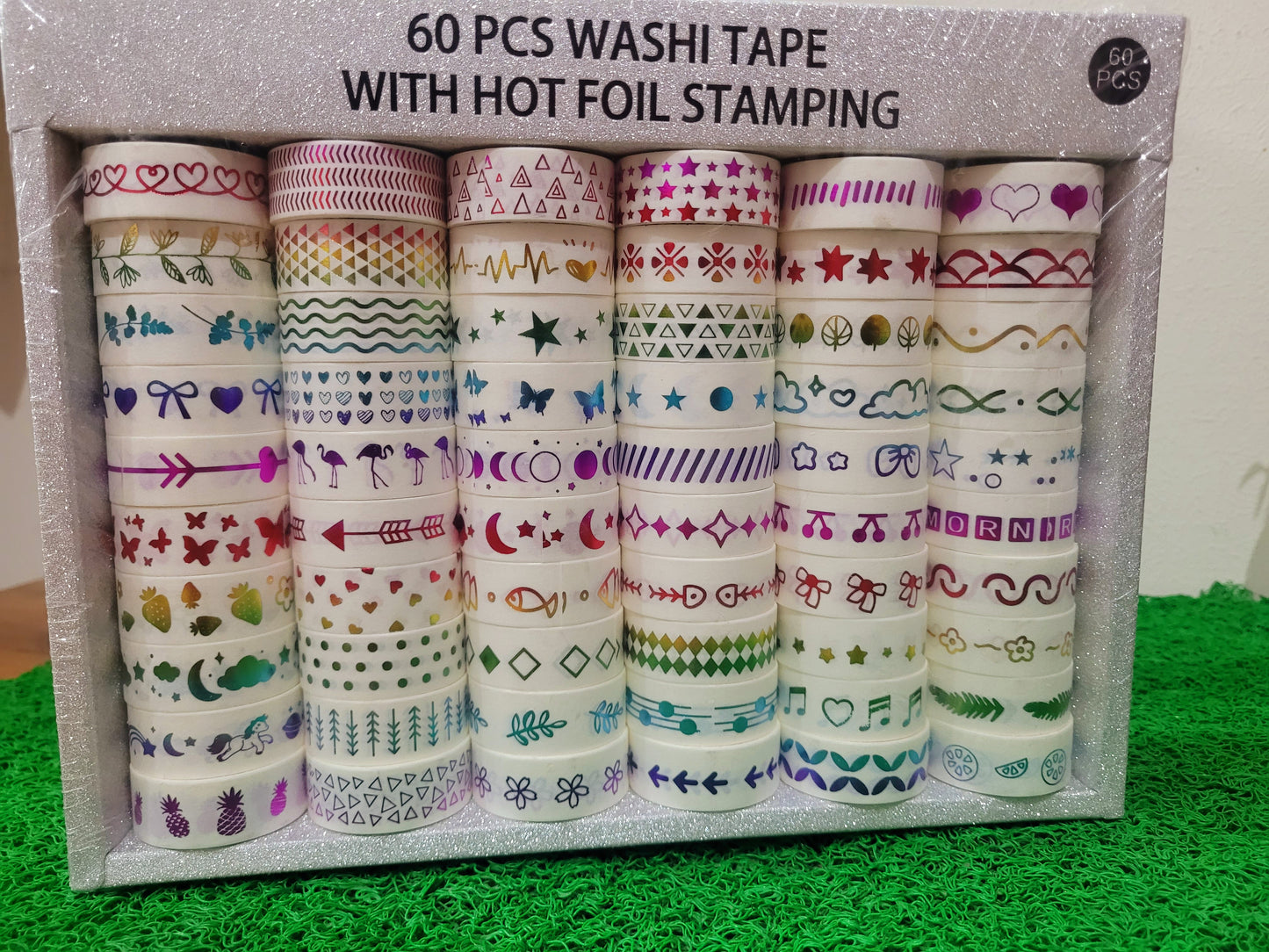 Washi Tape With Hot Foil Stamping Full Box