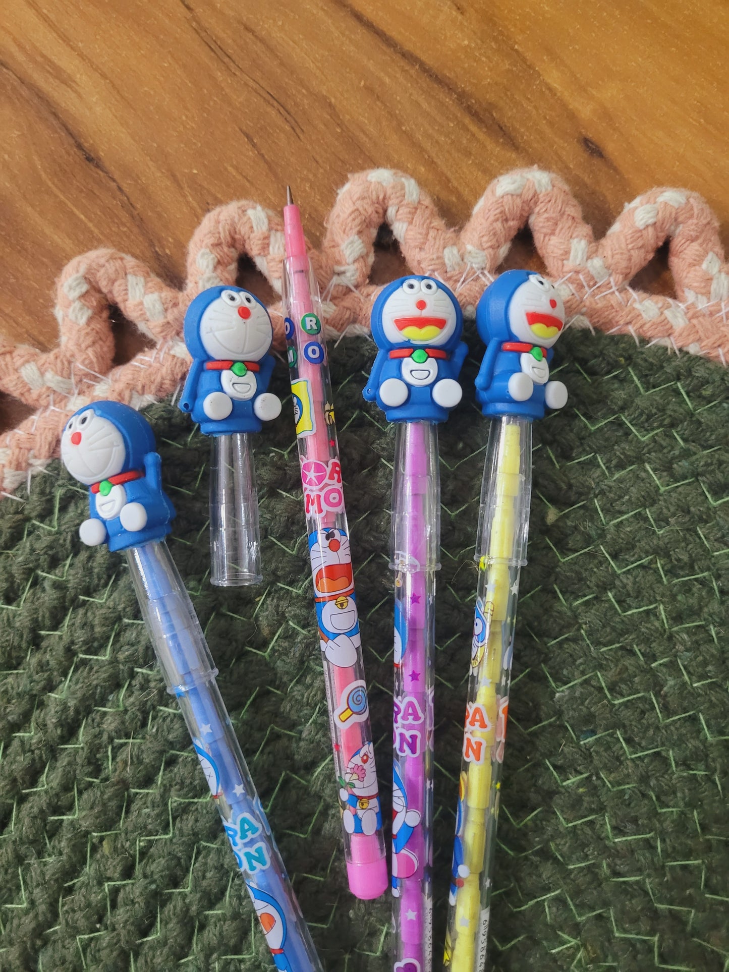 Pack of 3 Doraemon bullet pencils