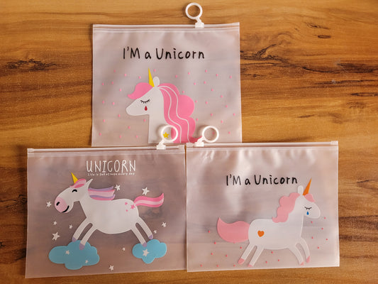 Unicorn Transparent Pouch