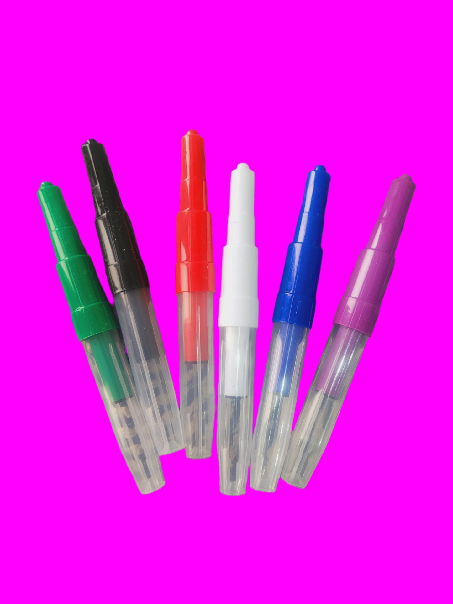 Blow Pens Set of 6 pcs color spray