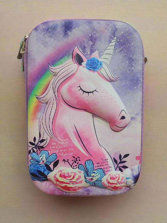 Unicorn Hardcase Stationery Pouch