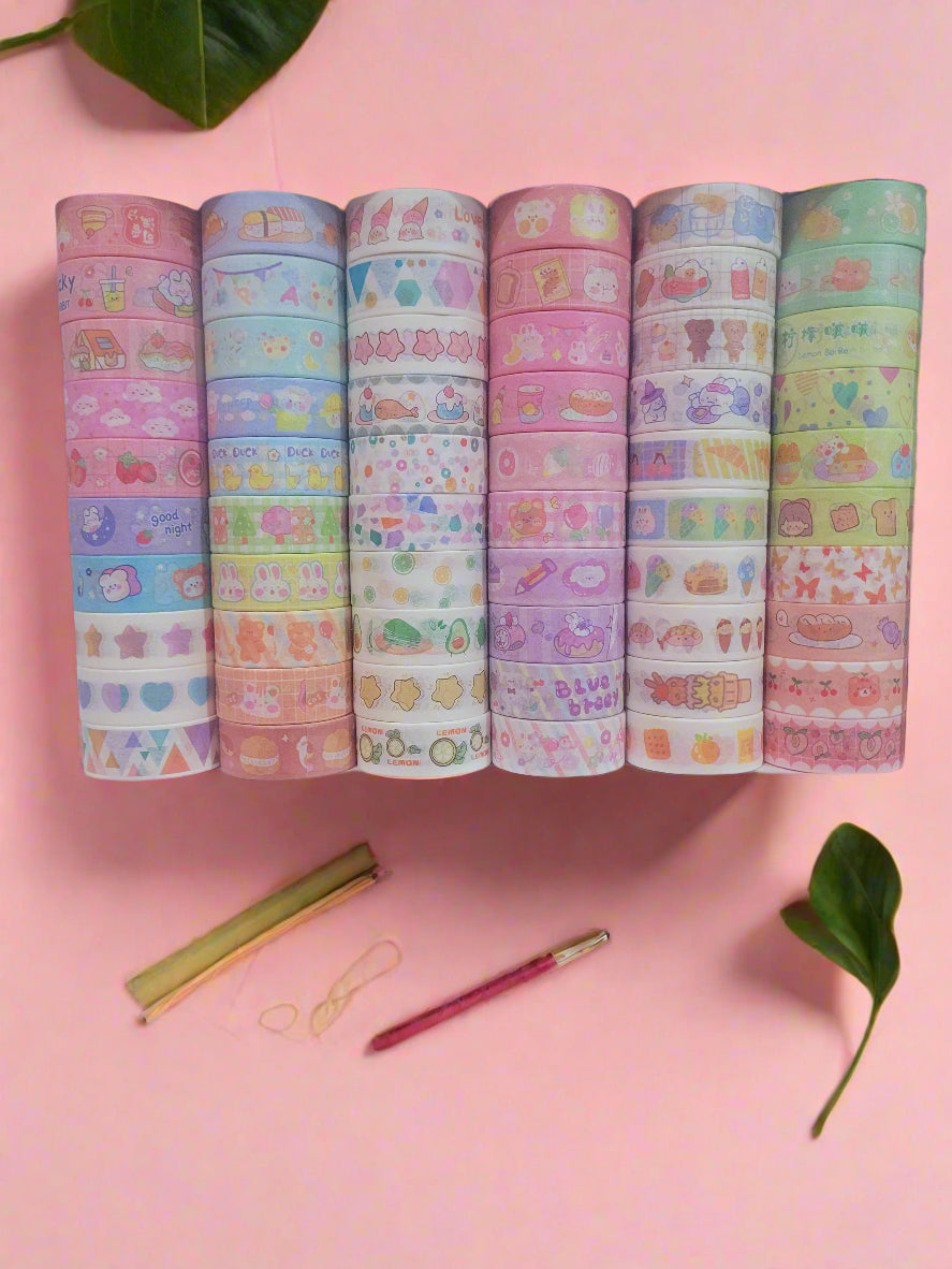 Colourful Washi Tape For Art & Craft