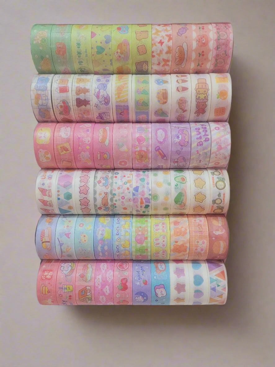 Colourful Washi Tape For Art & Craft