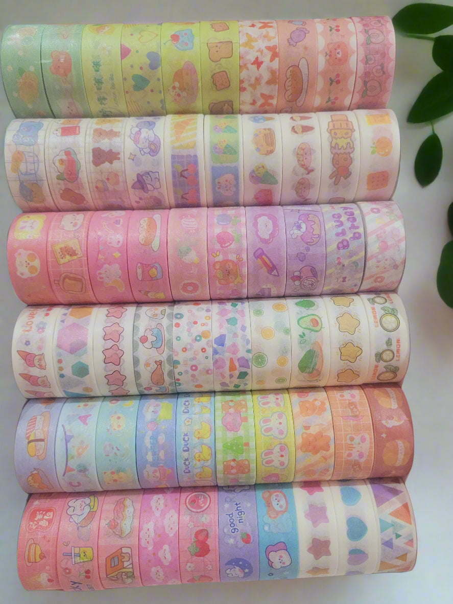 Colourful Washi Tape For Art & Craft