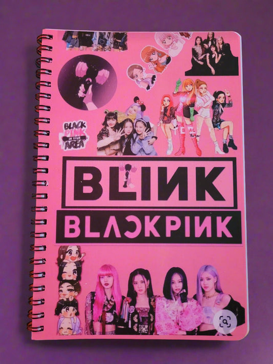 BlackPink Spiral Notebook