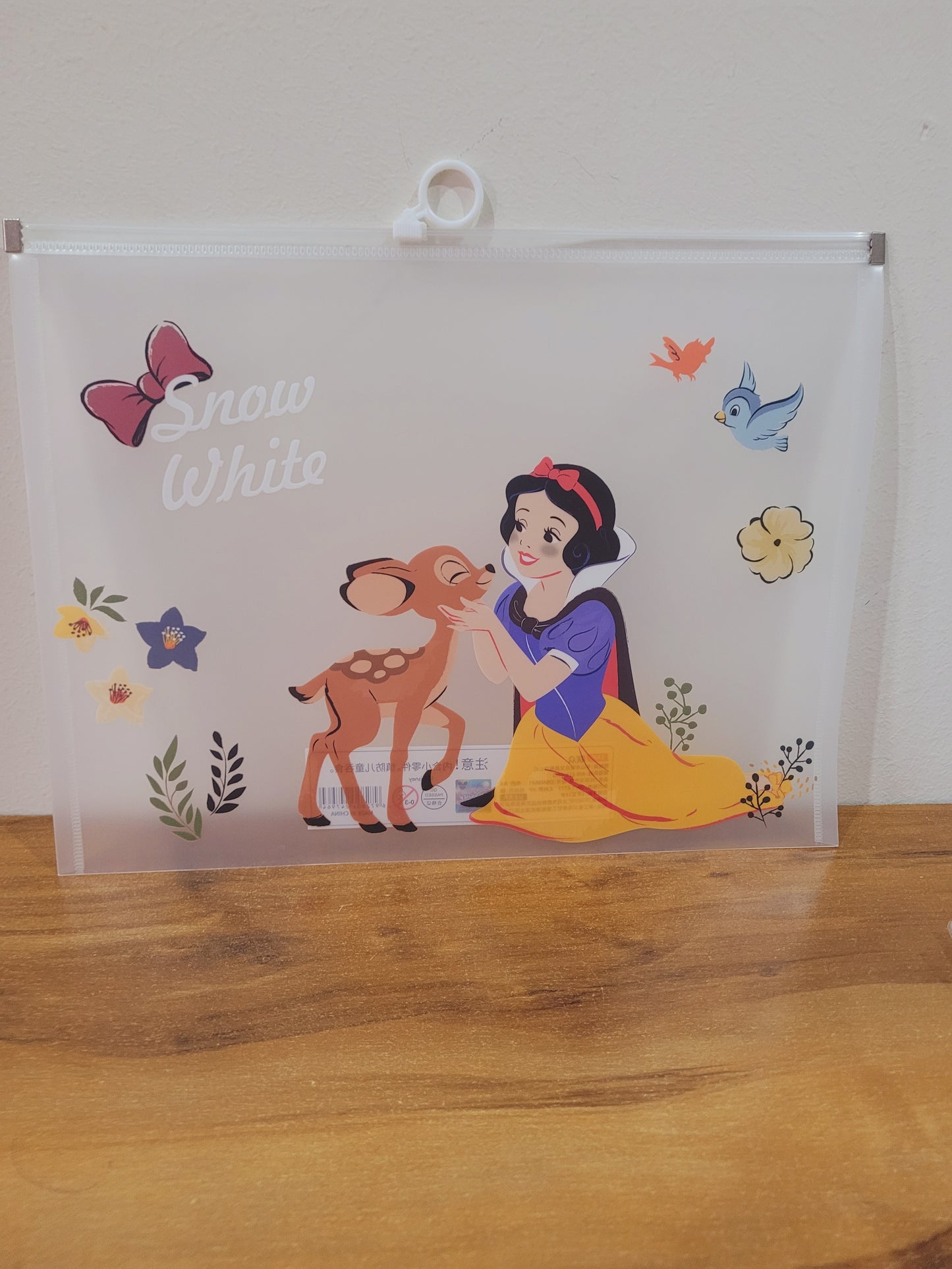 Disney Princess Ziplock Folder