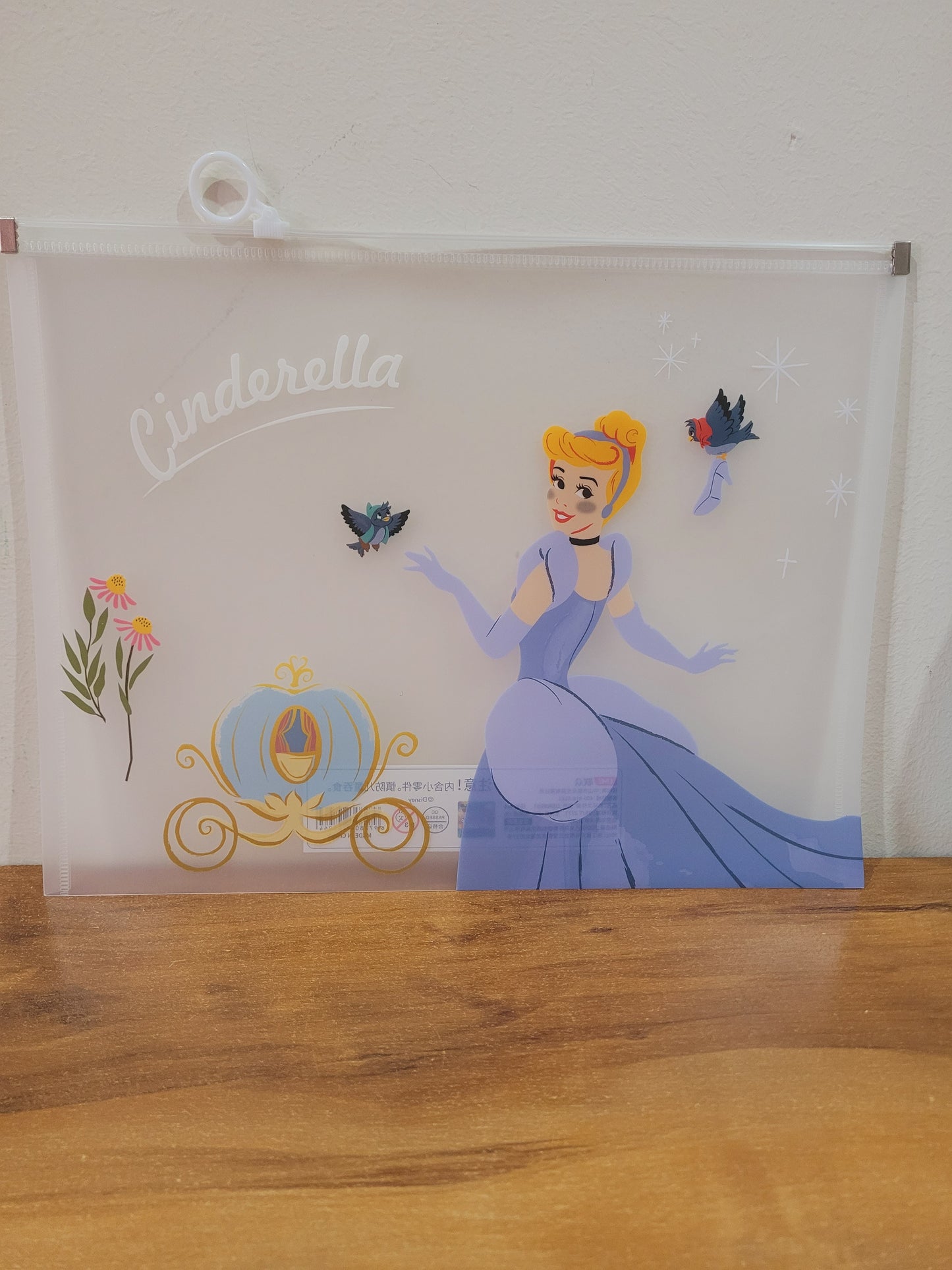 Disney Princess Ziplock Folder